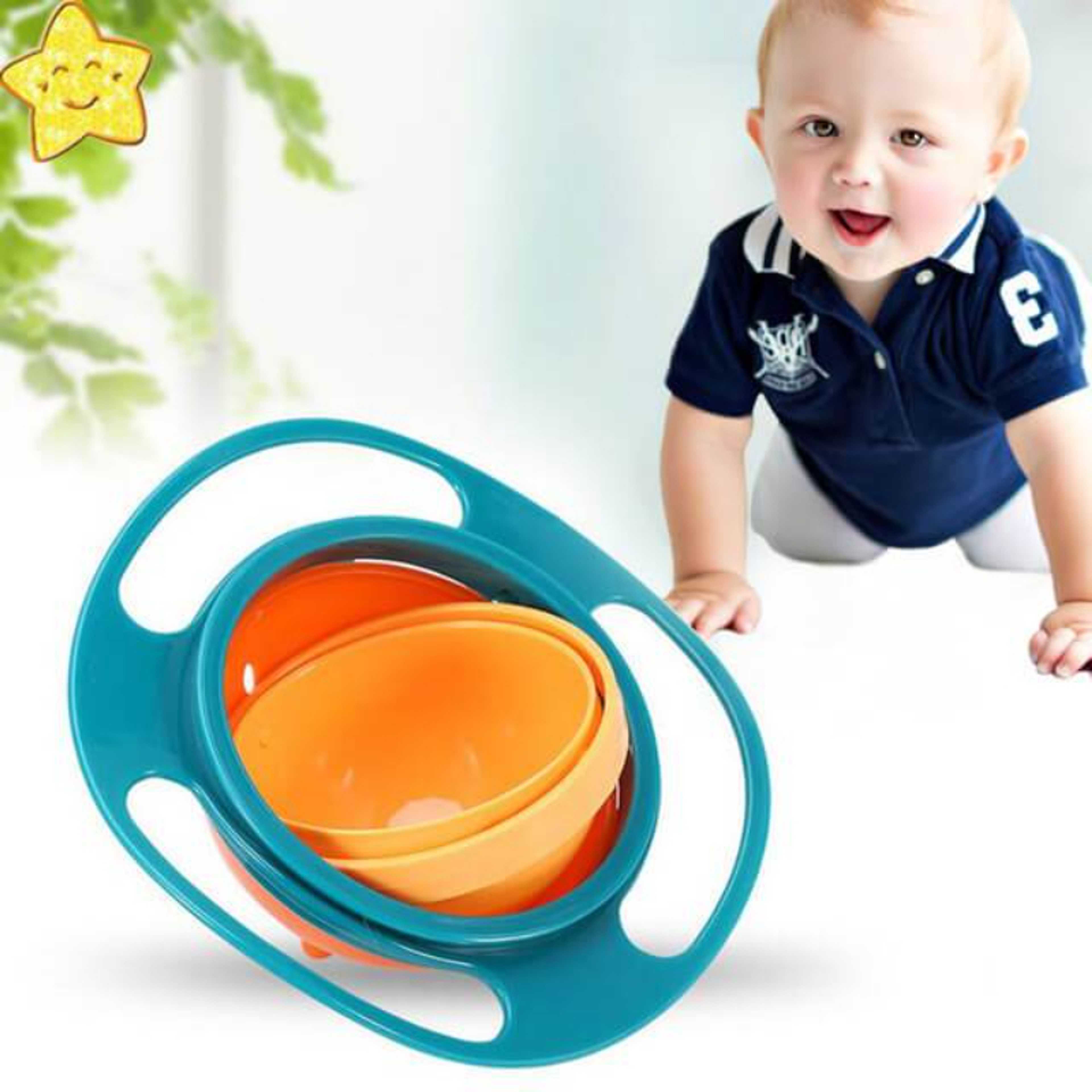 360 Rotate Gyro Bowl for Children