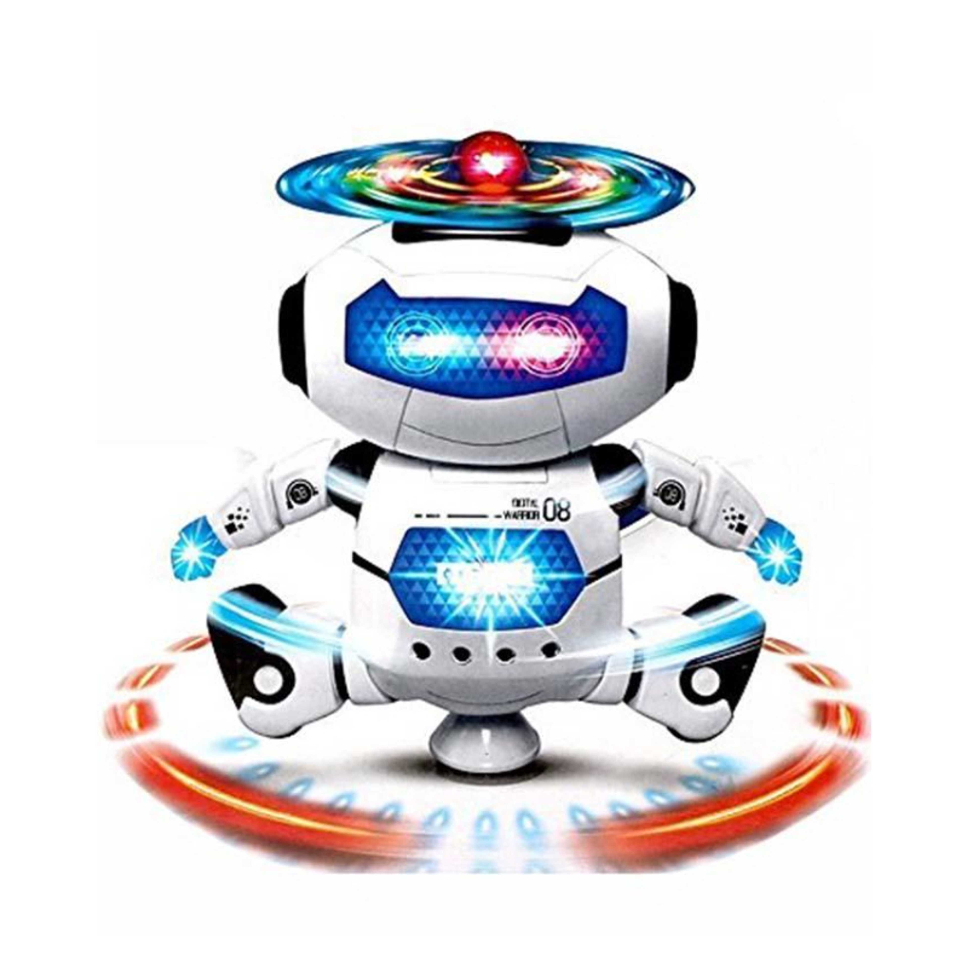 Dancing Robot Toy With 360 Degree Moving Function