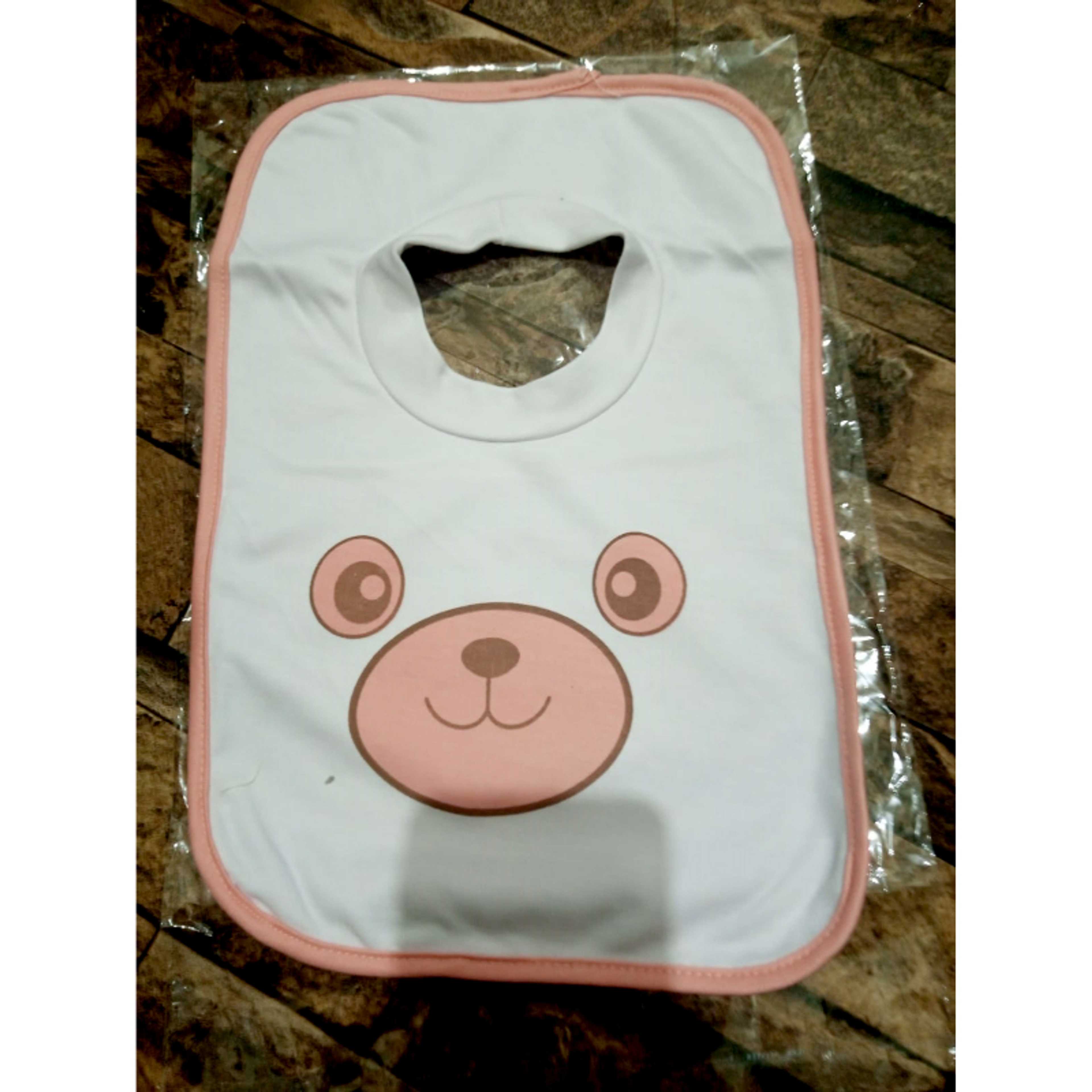 Cotton Baby Bibs with Comfortable T-Shirt Neck