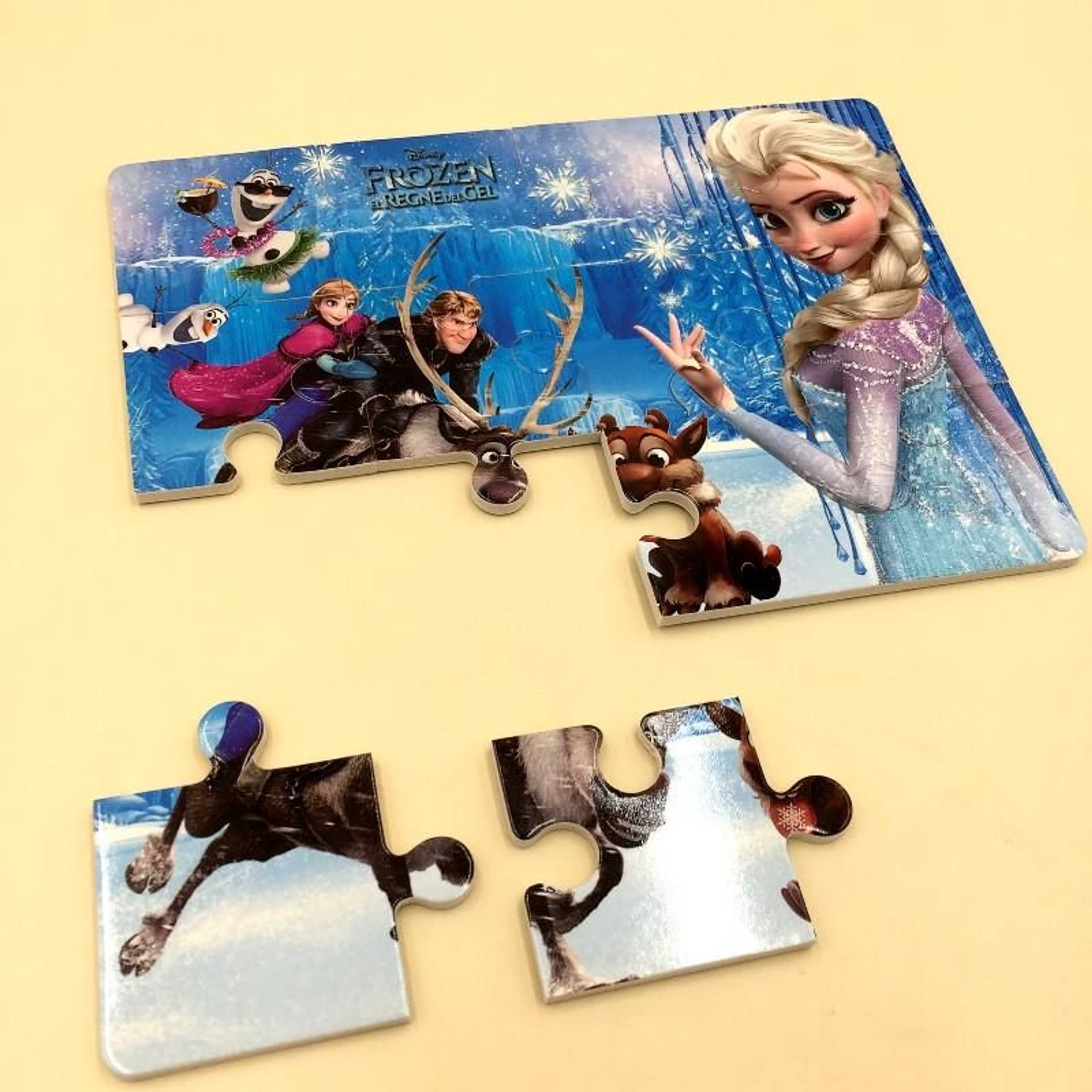 Pack of 3 - Assorted Cartoon Character Jigsaw Puzzle Cardboard For Kids - Product Main Image