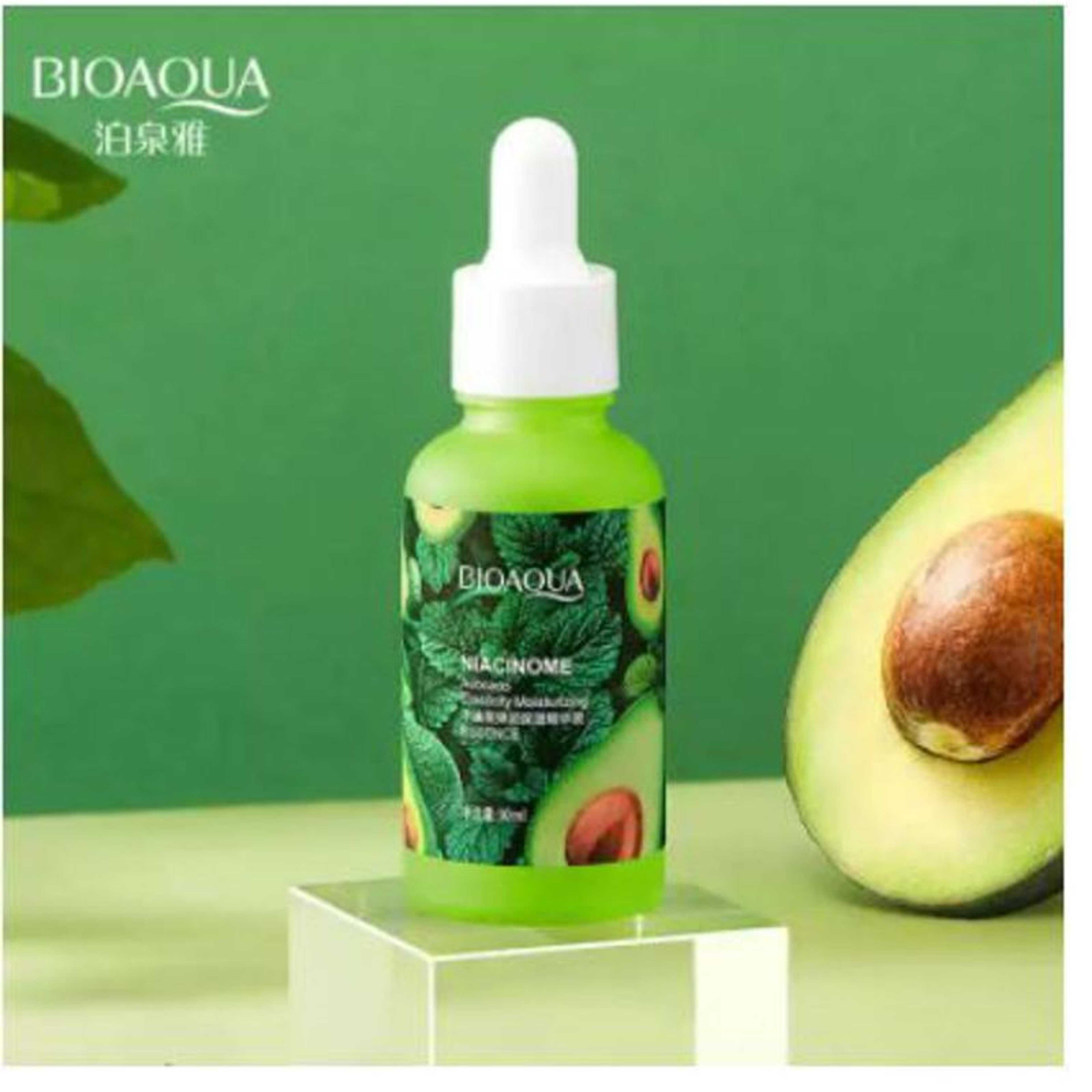 BIO AQUA Niacinome Avocado Extract Elasticity Hydration Moisturizing Face Serum 30ml - Product Main Image