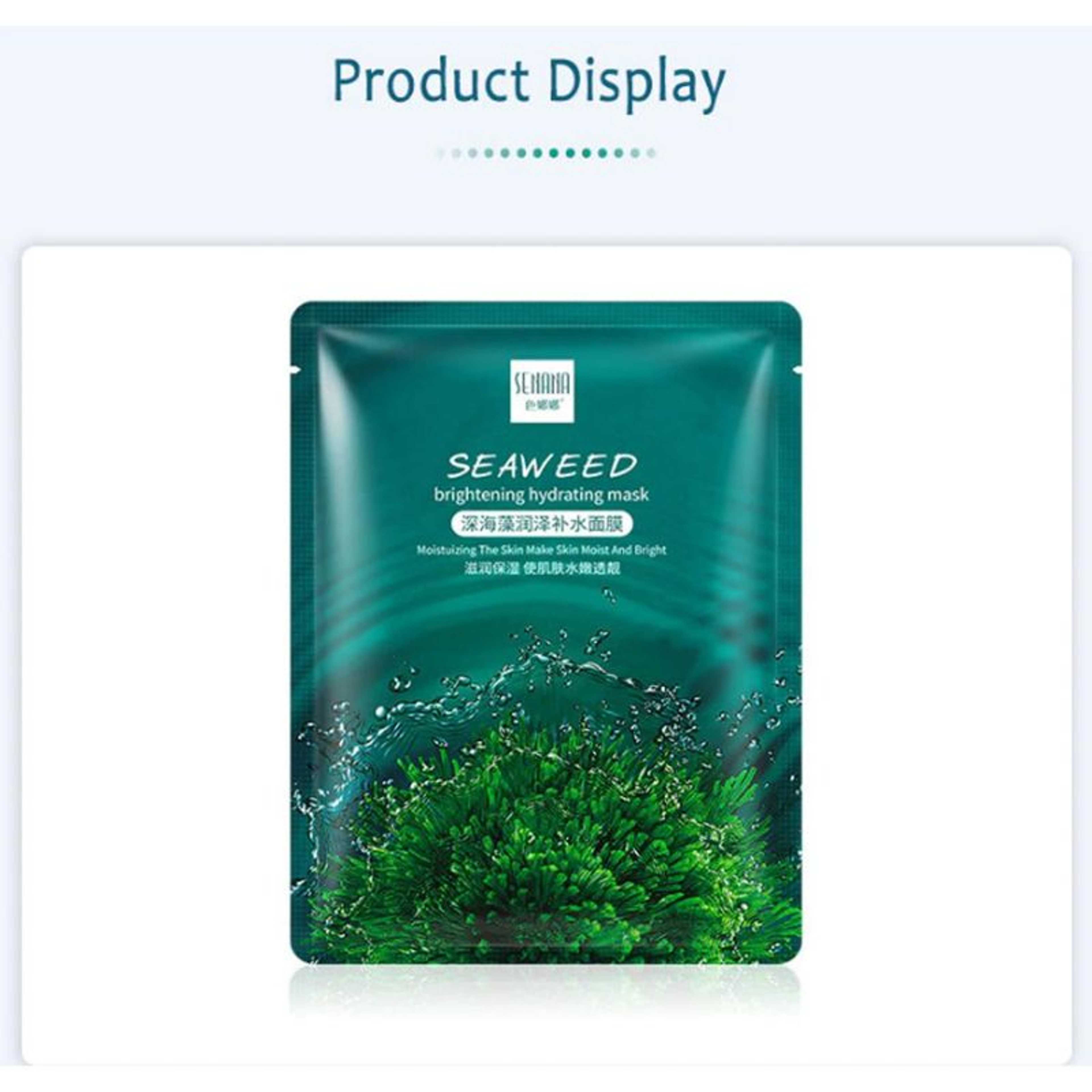 Seaweed Brightening Hydrating Mask Moisturizing The Skin Make Skin Moist And Bright 25g - Product Main Image