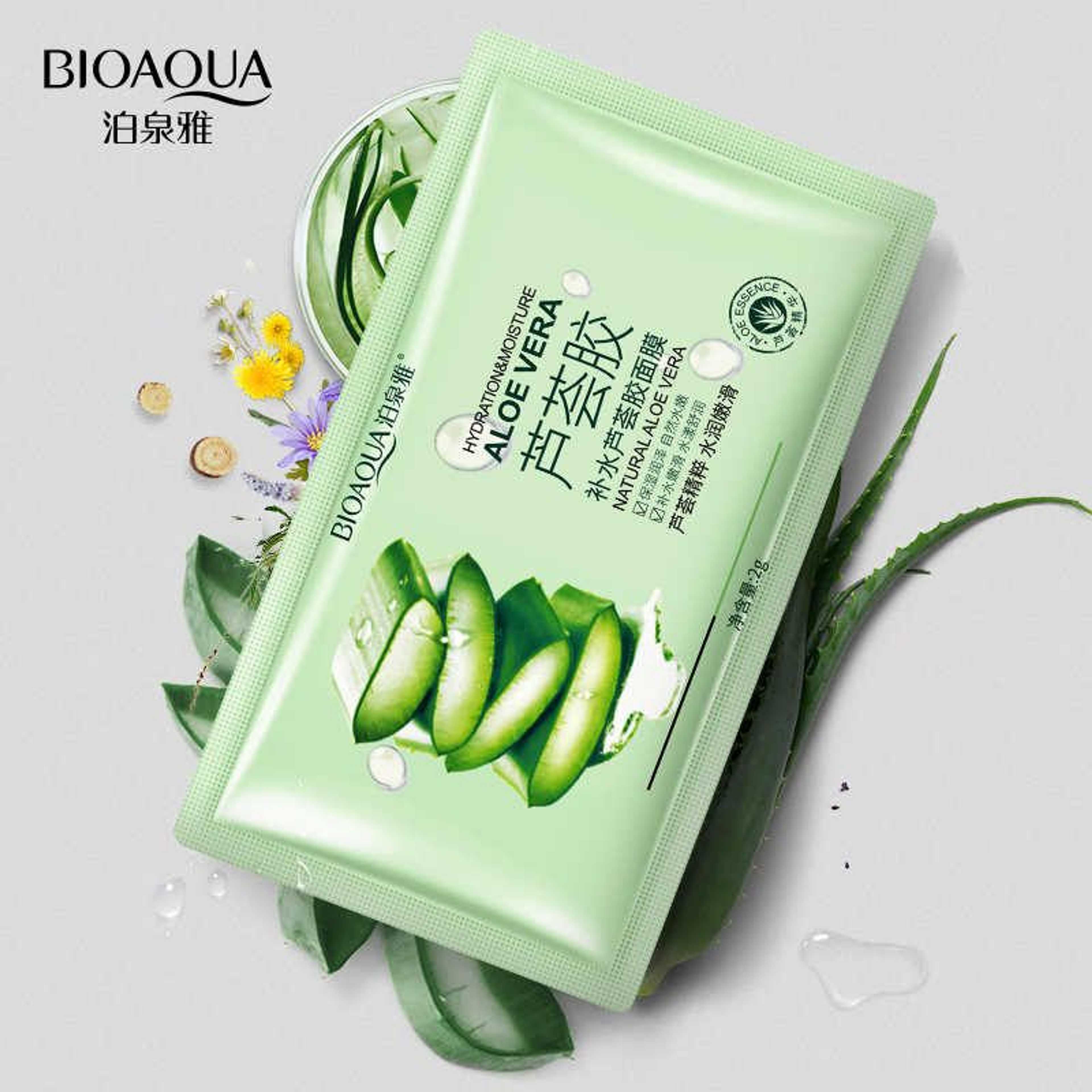Bio aqua Aloe Vera Gel Moisturizing and Hydrating Mask - Product Main Image