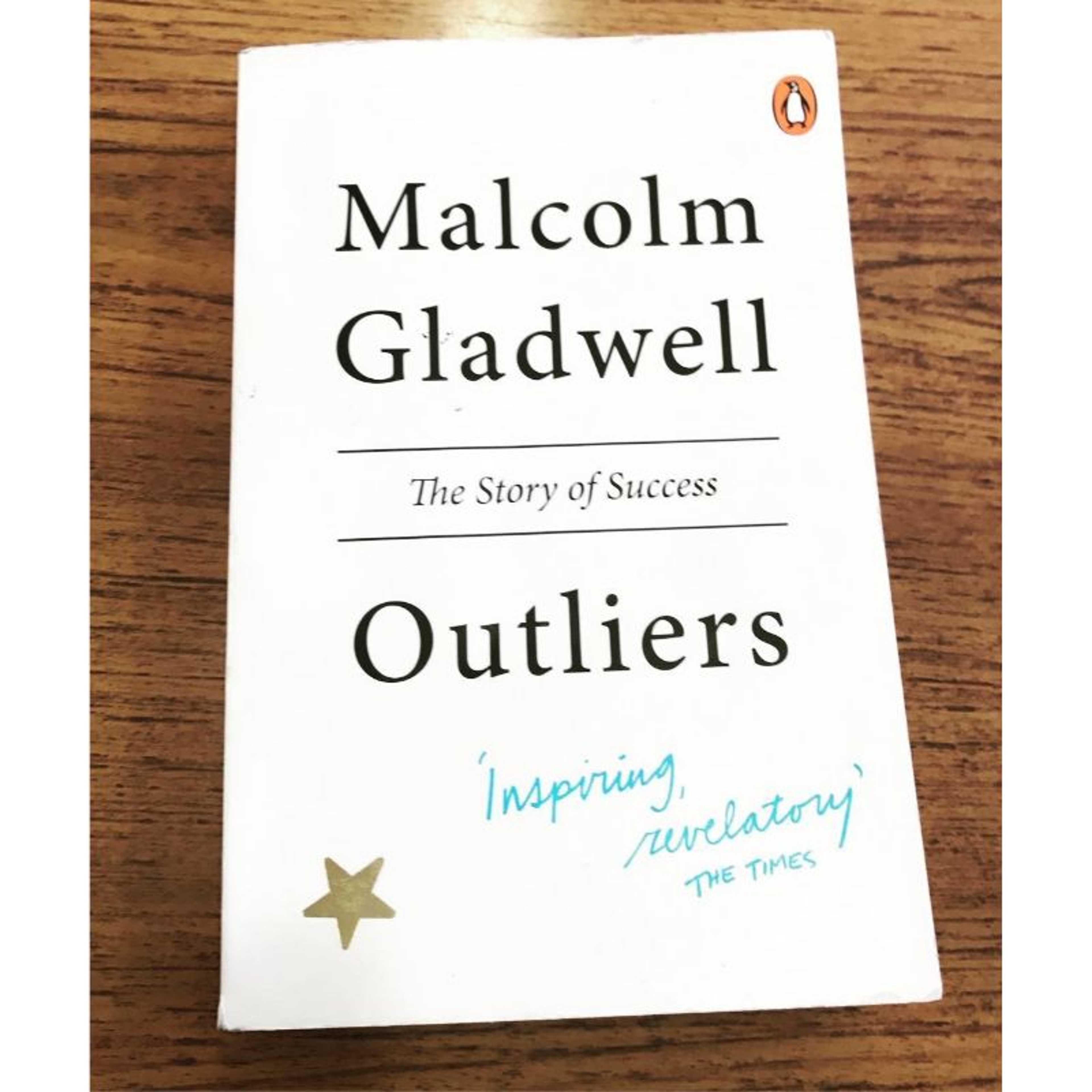 Outliers Book by Malcolm Gladwel