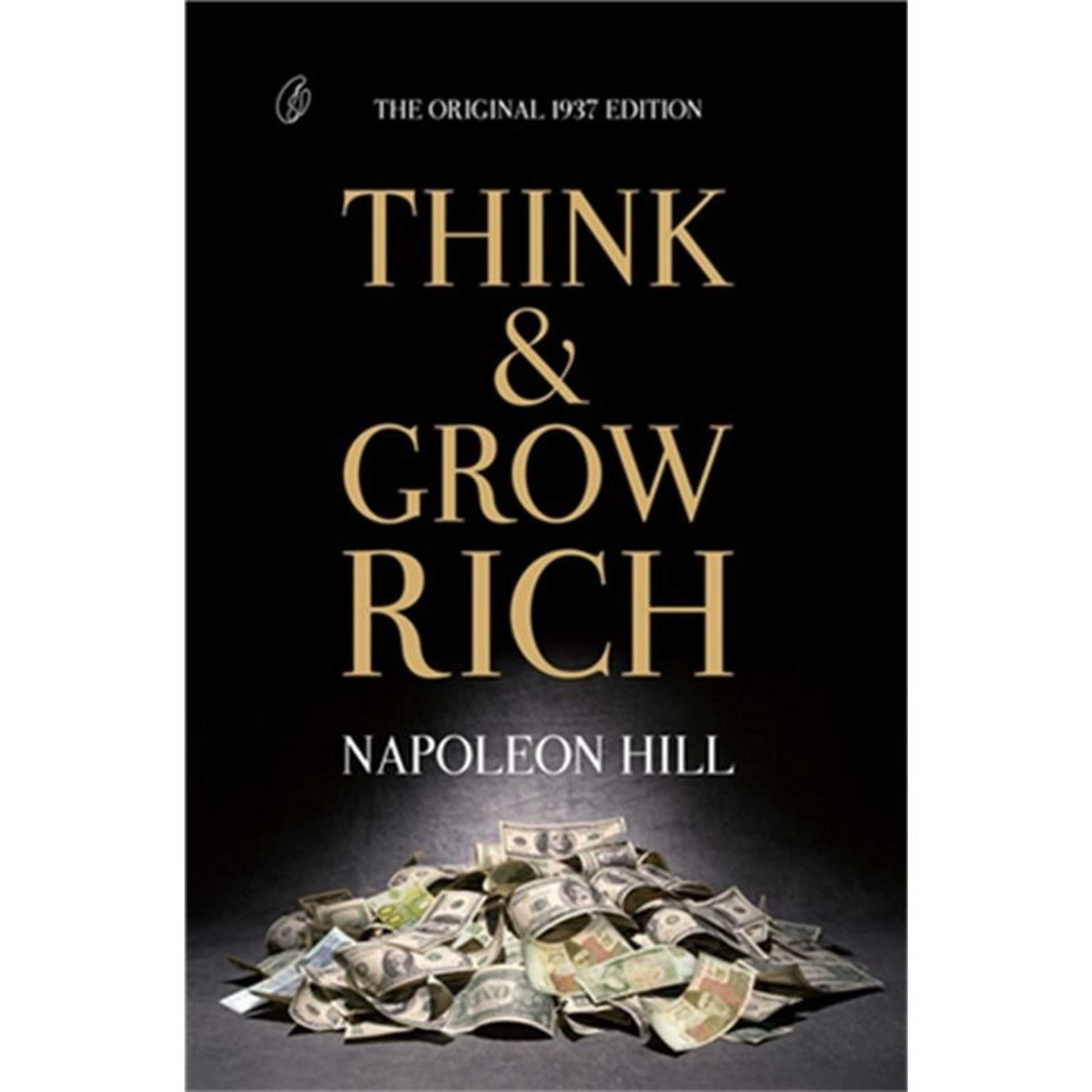 Think And Grow Rich in black Cover