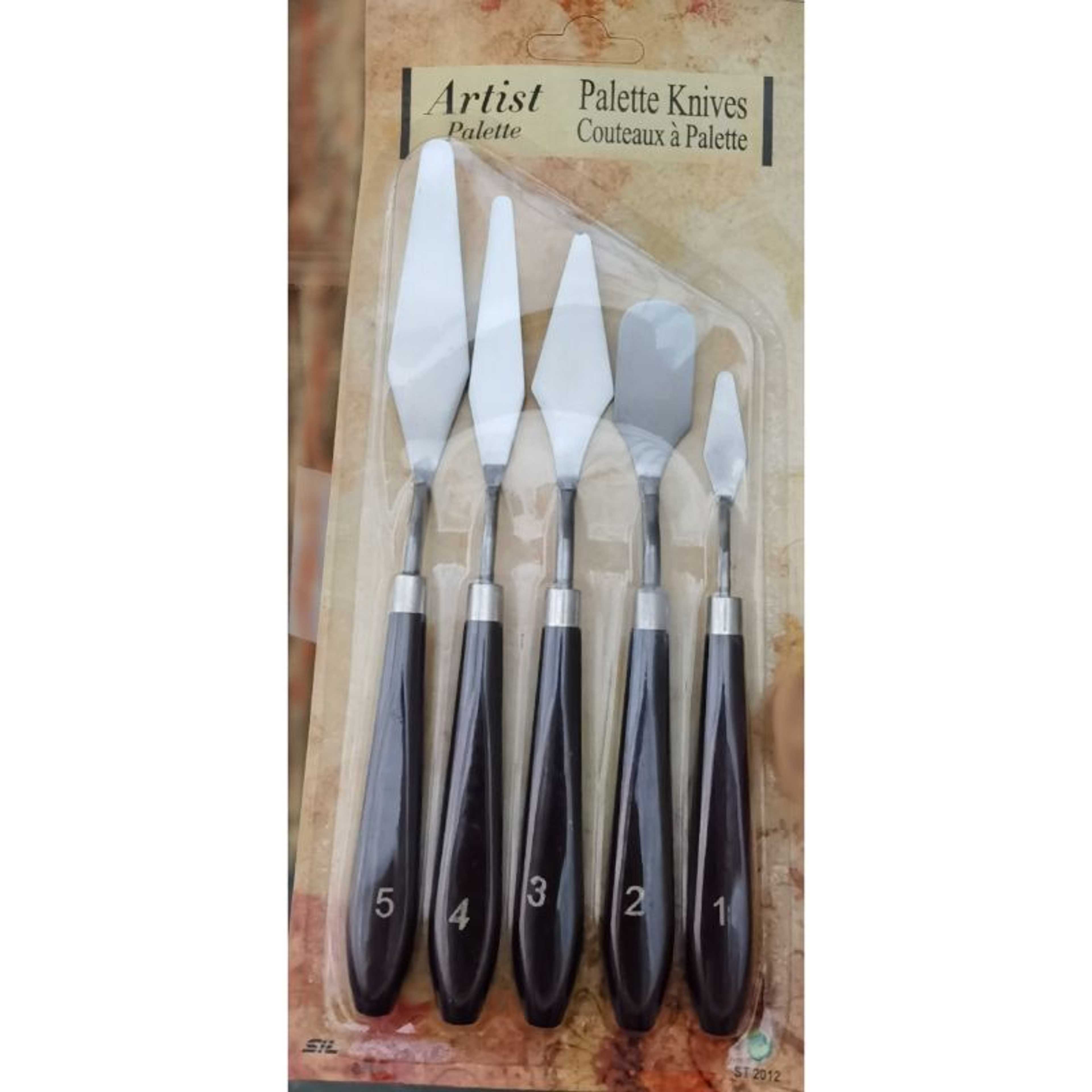 Steel Painting / Pallette Knives Set of 5