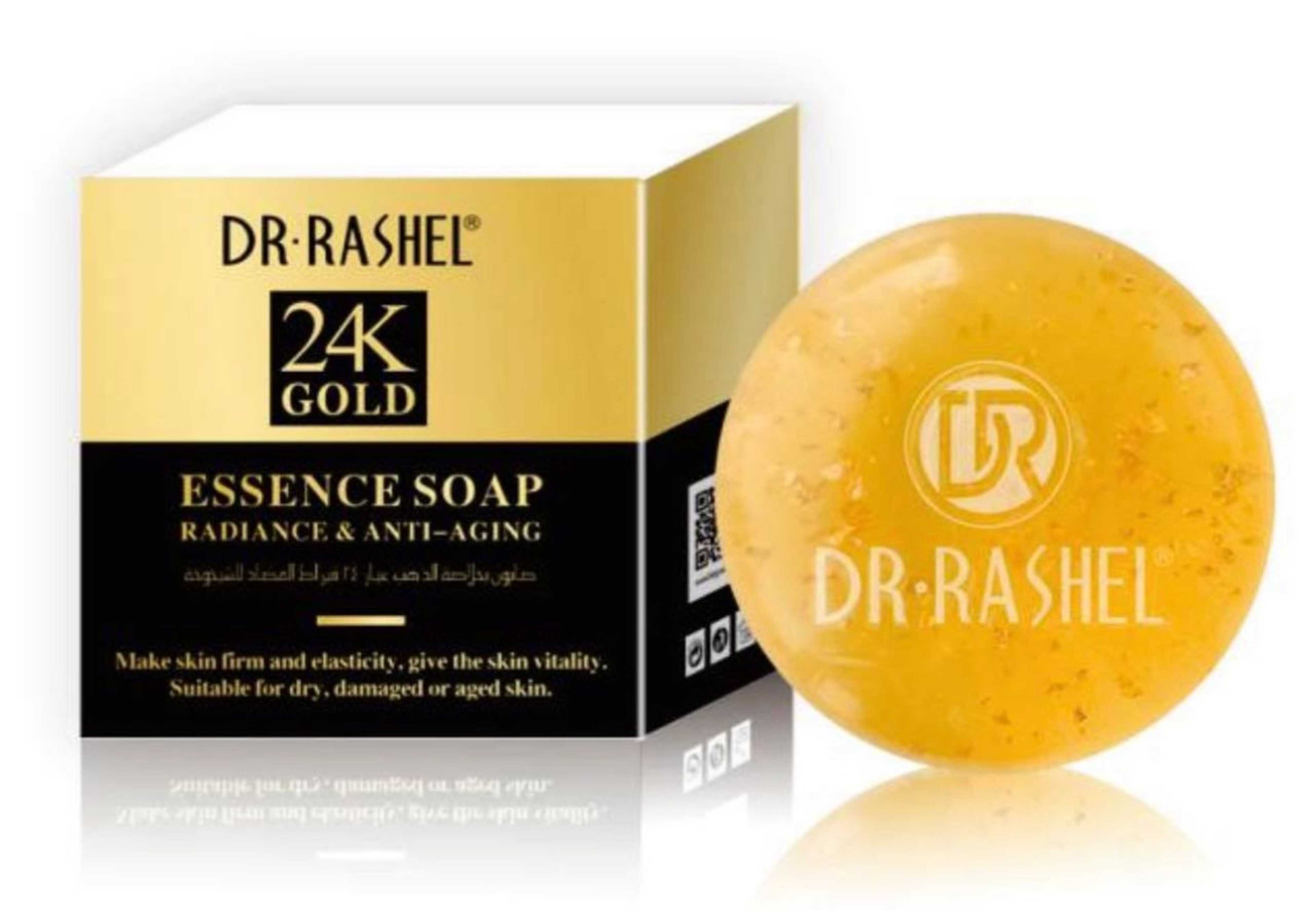 Dr Rashel 24k Gold Essence Soap Radiance and Anti Aging