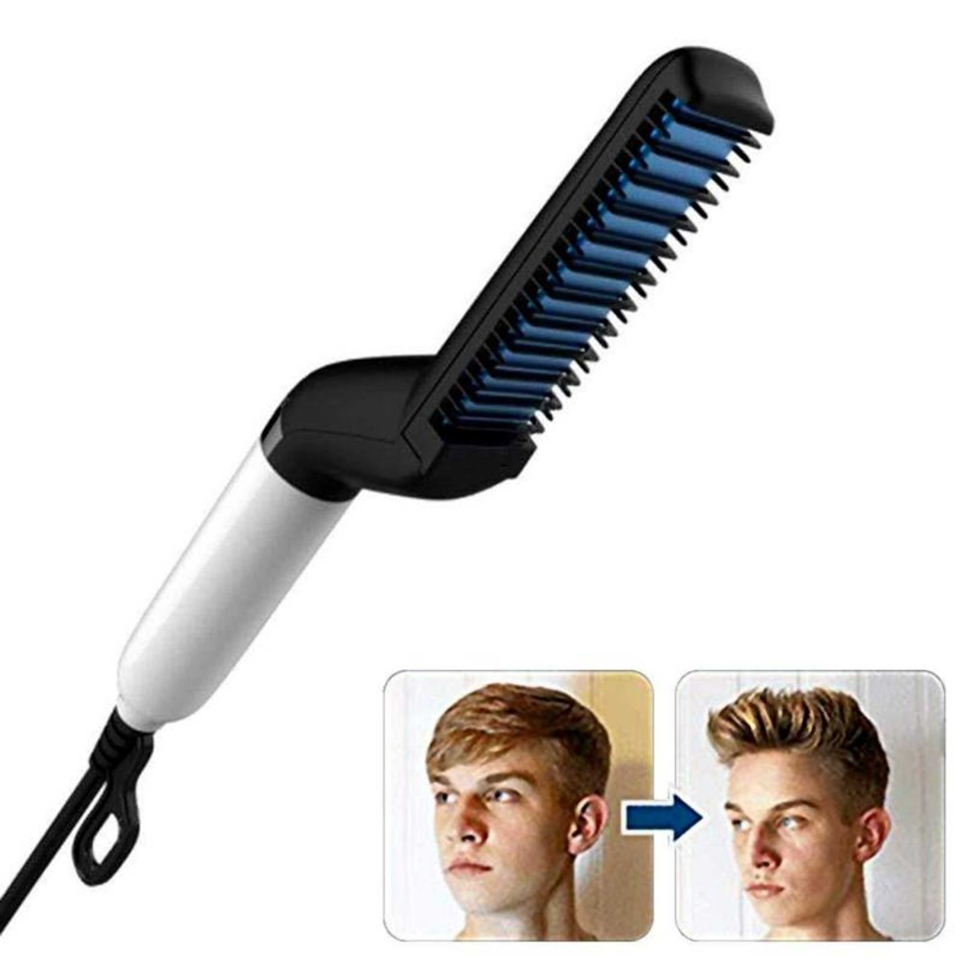 Modelling Comb Curler Straightener Hot Hair-Iron Styling - Product Main Image