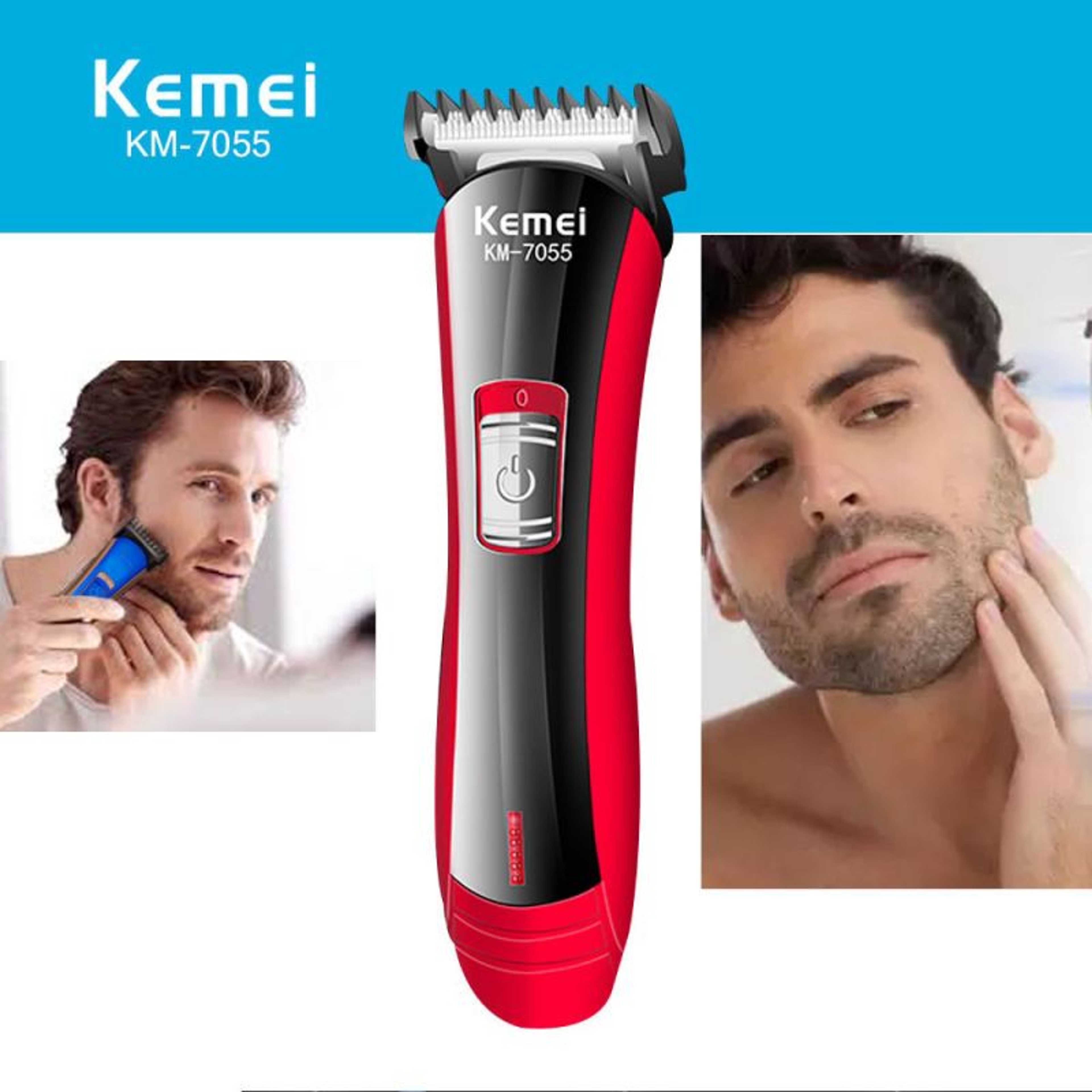 Hair Trimmer KM-7055 Clipper Groomer (30 Days Warranty) - Product Main Image