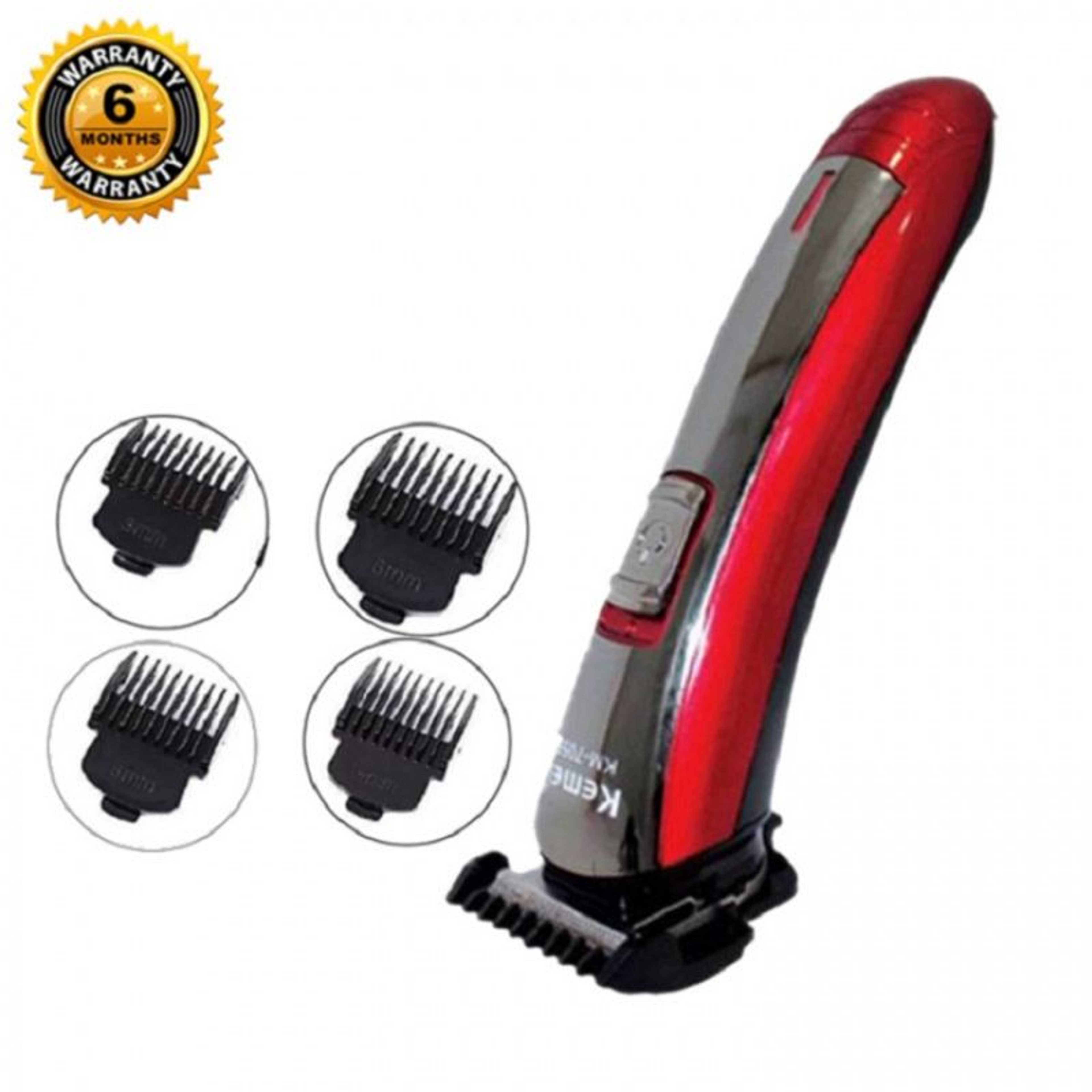 div Km-7055 - Shaving Machine, Rechargeable Electric Hair Trimmer And Clipper (30 Days Warranty) - Product Main Image