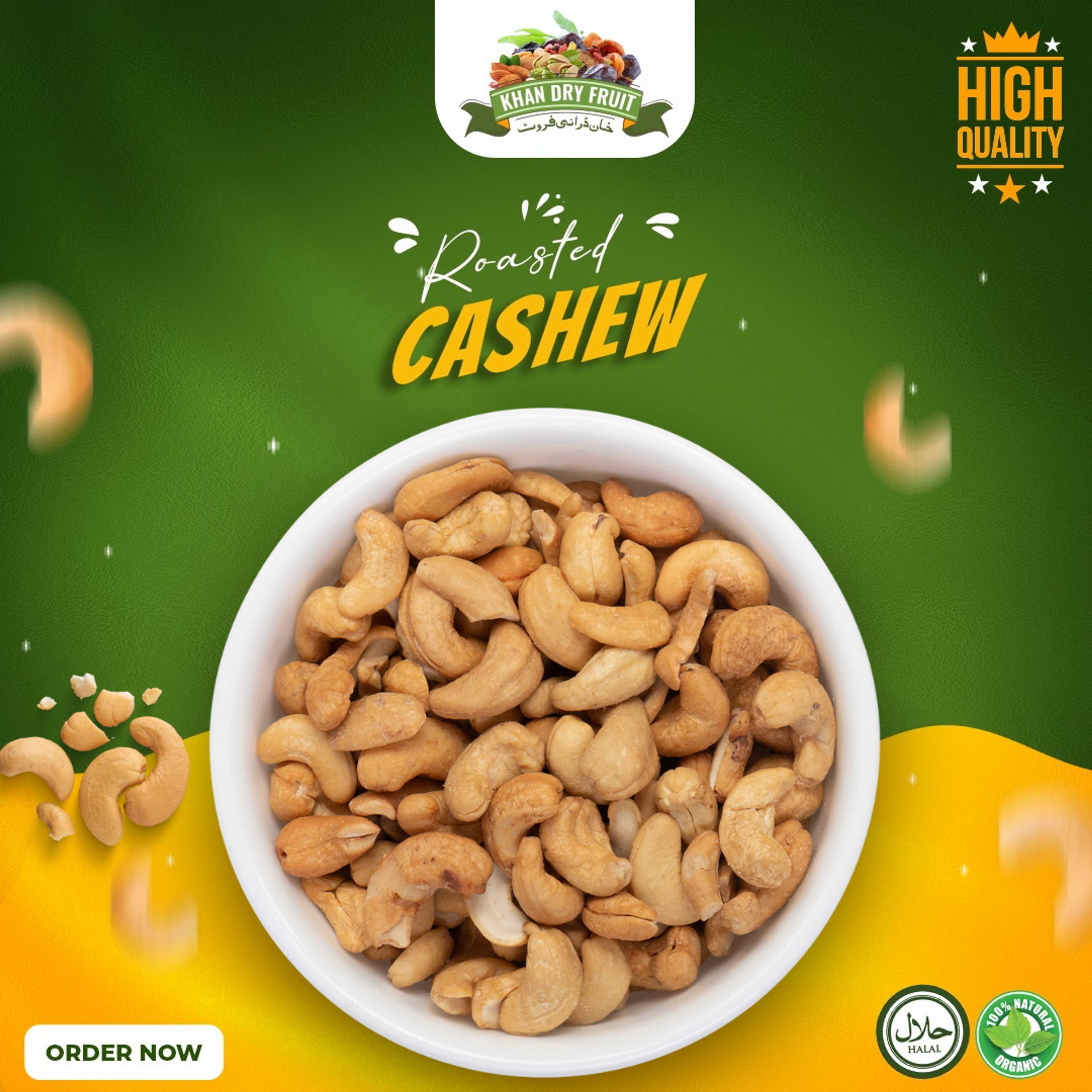 cashew Nuts Roasted [ Kajo Roasted - High Quality - Fresh Stock - 250grams Pack - #DryFruit #Freshstock #highquality #bestofferedprice #Kajoroasted #Kajuroasted
