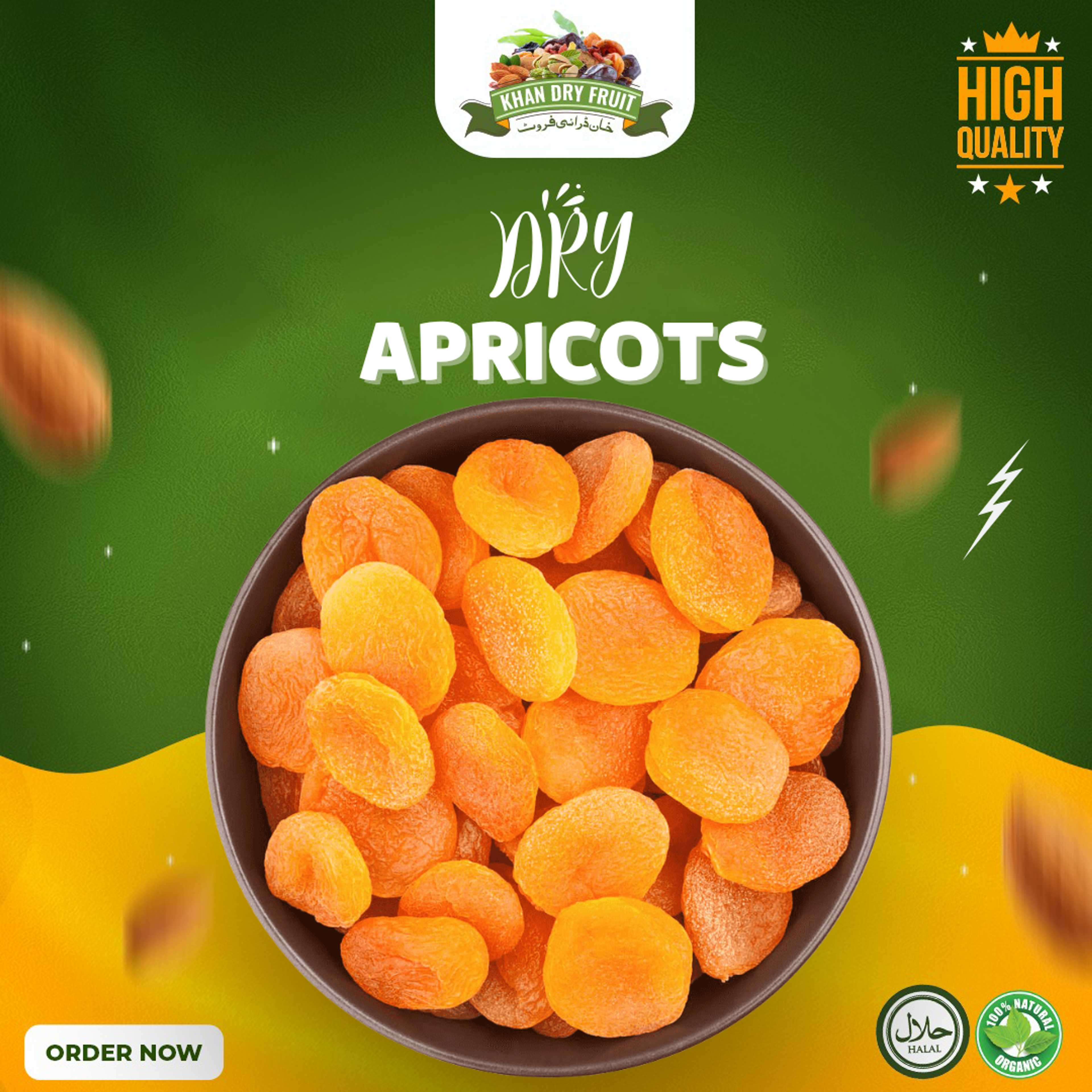 Dried Apricots Khubani  250gm Fresh Quality