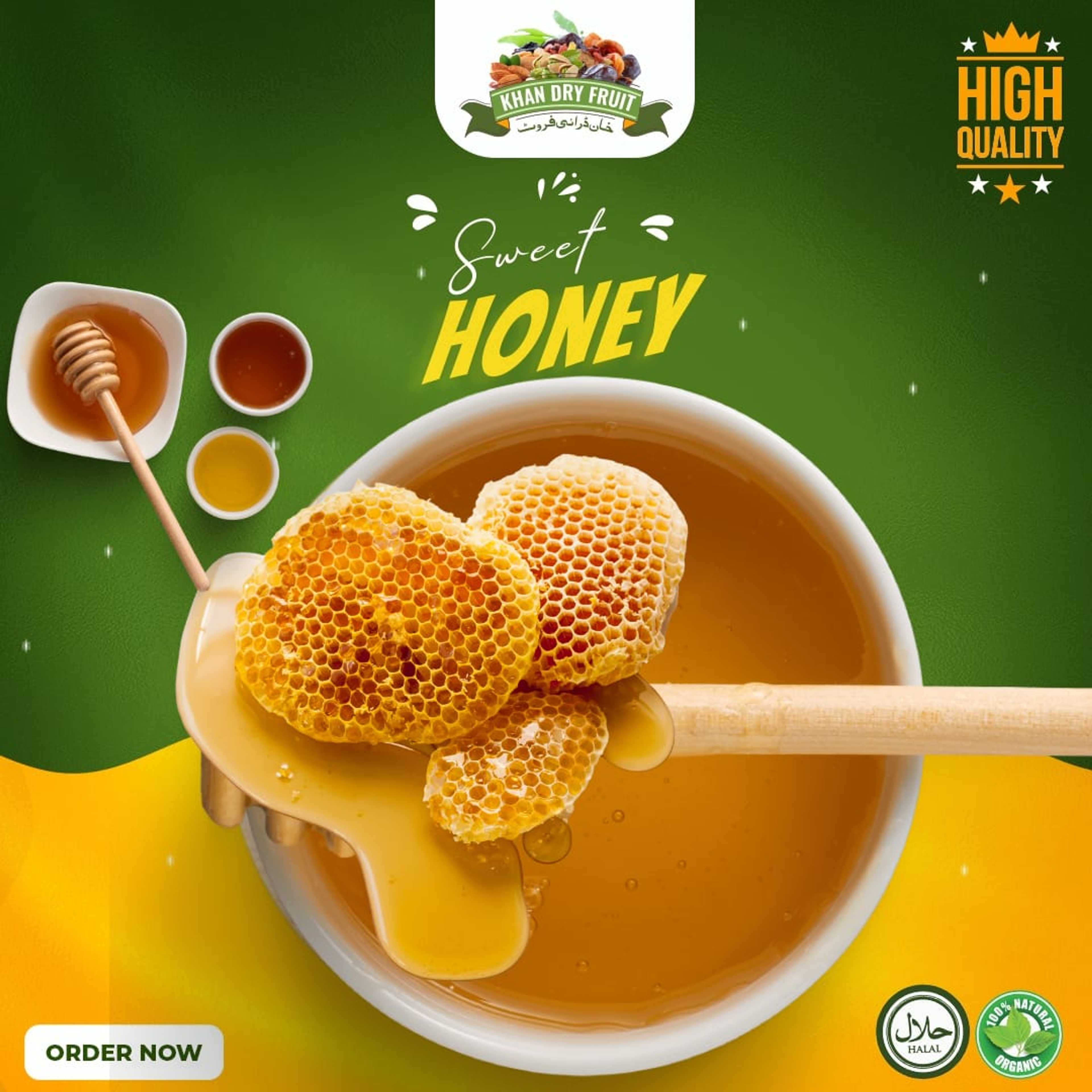 Organic Sidr Beri Honey ( 250gm Packing ) 100% Pure Honey