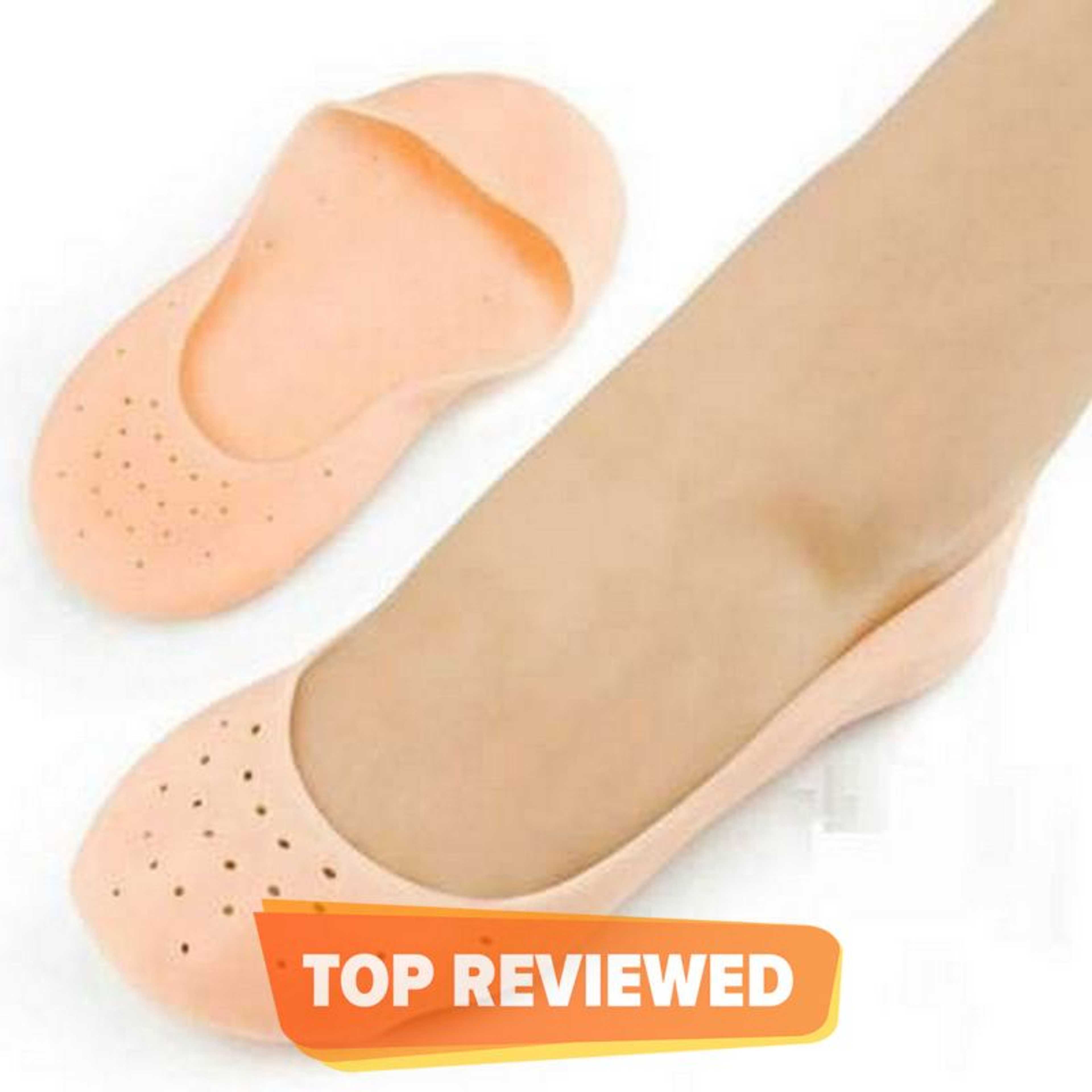 Smiling Foot Anti Crack Full Length Silicone Protector Moisturizing Socks