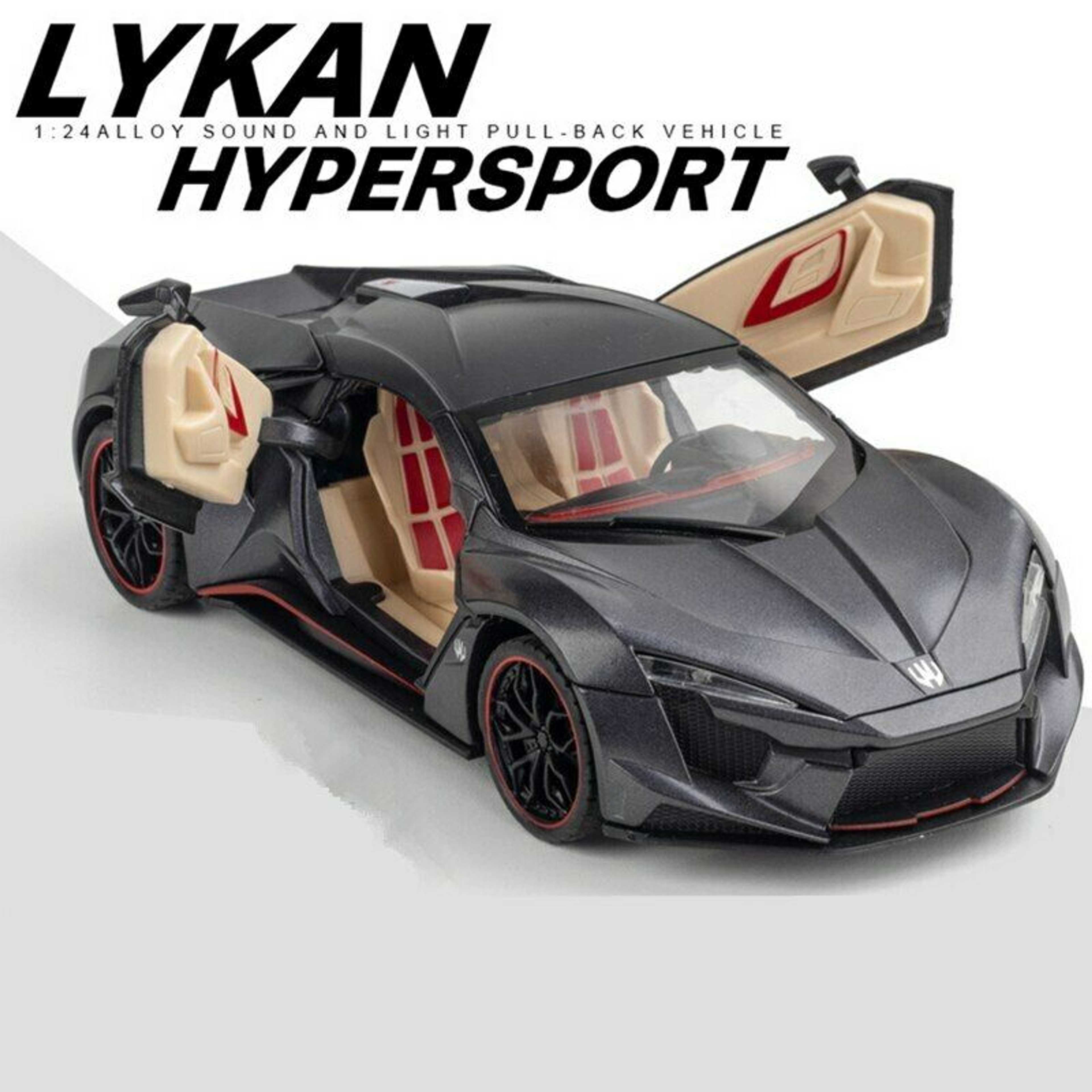 Diecast Lykan FENYR Super Sport Model Car