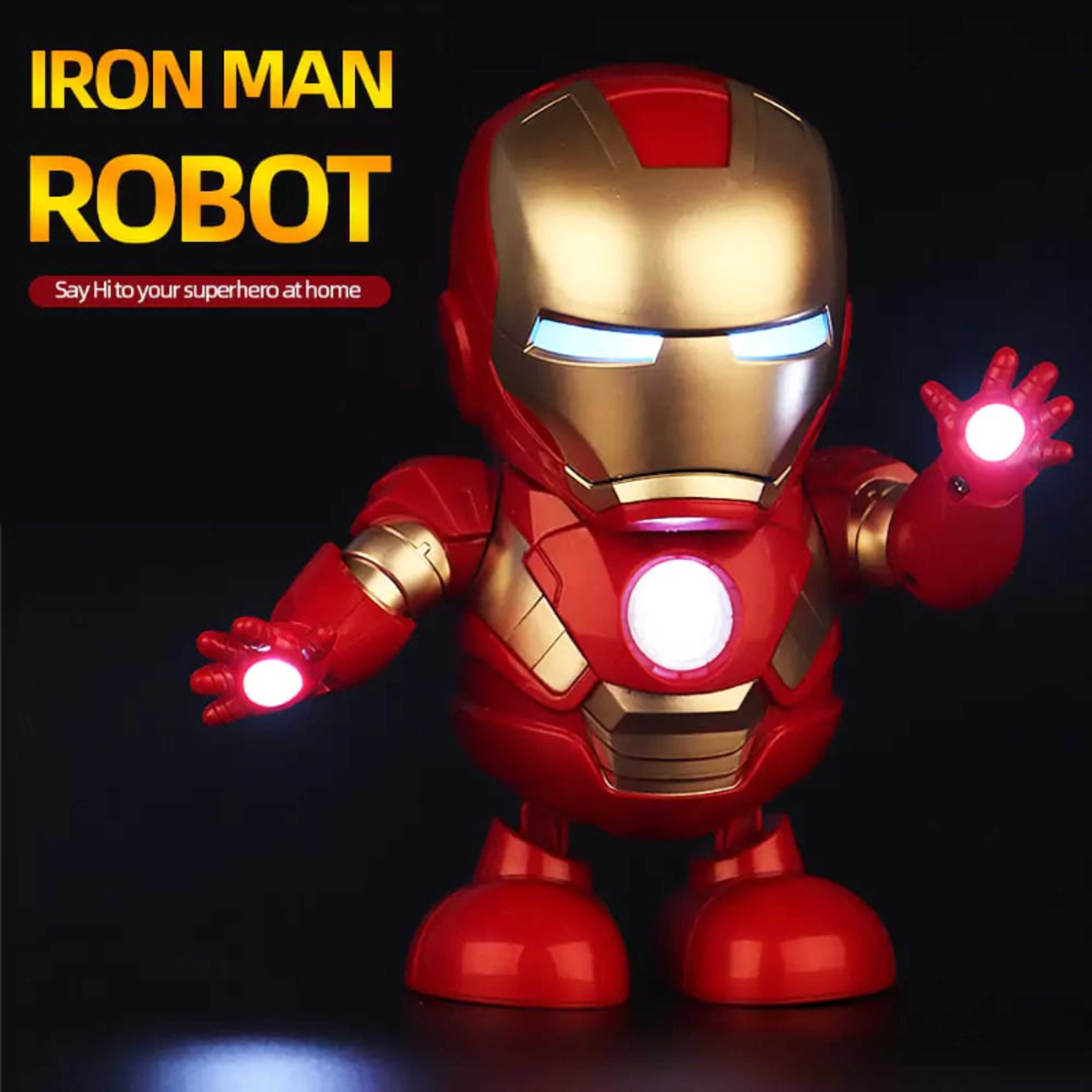 Mini Flexible Dancing Robot – Iron Man