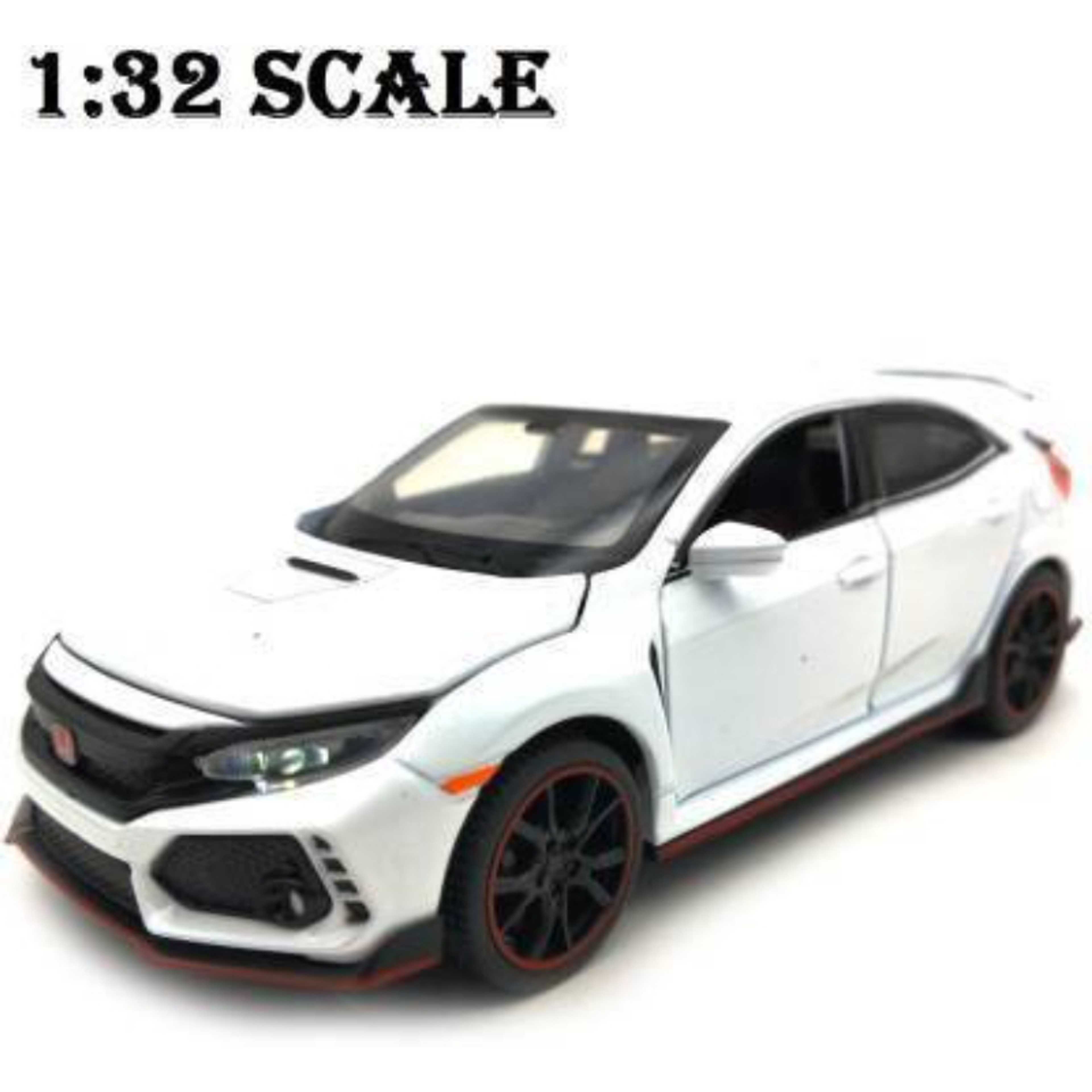 Honda Civic Type R Car Model Alloy 1:32 Diecast Cars Model Car Toy Vehicles Toys For Children Gifts