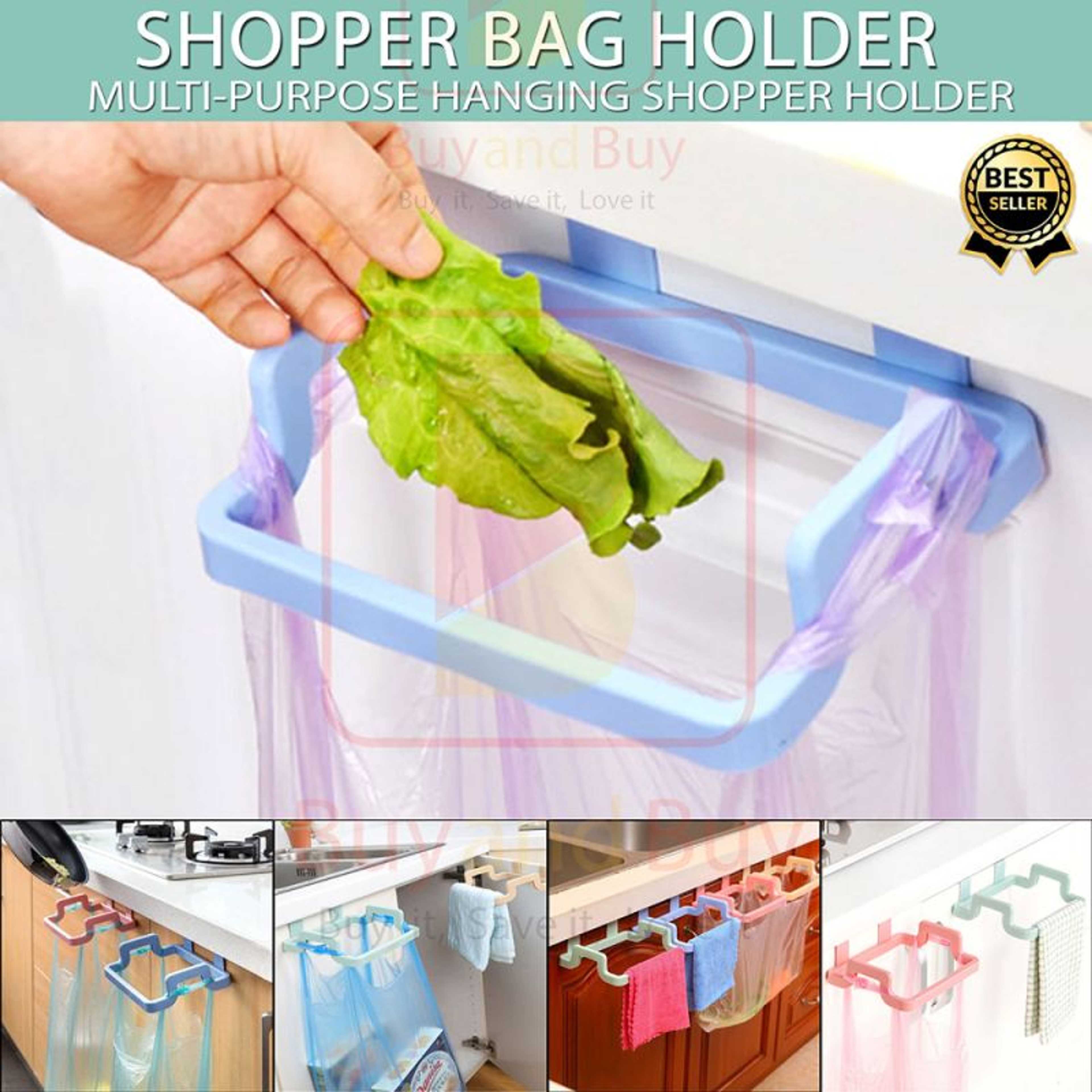 Shopper Bag Holder Multi Purpose Shopper Rack Holder Multi Color