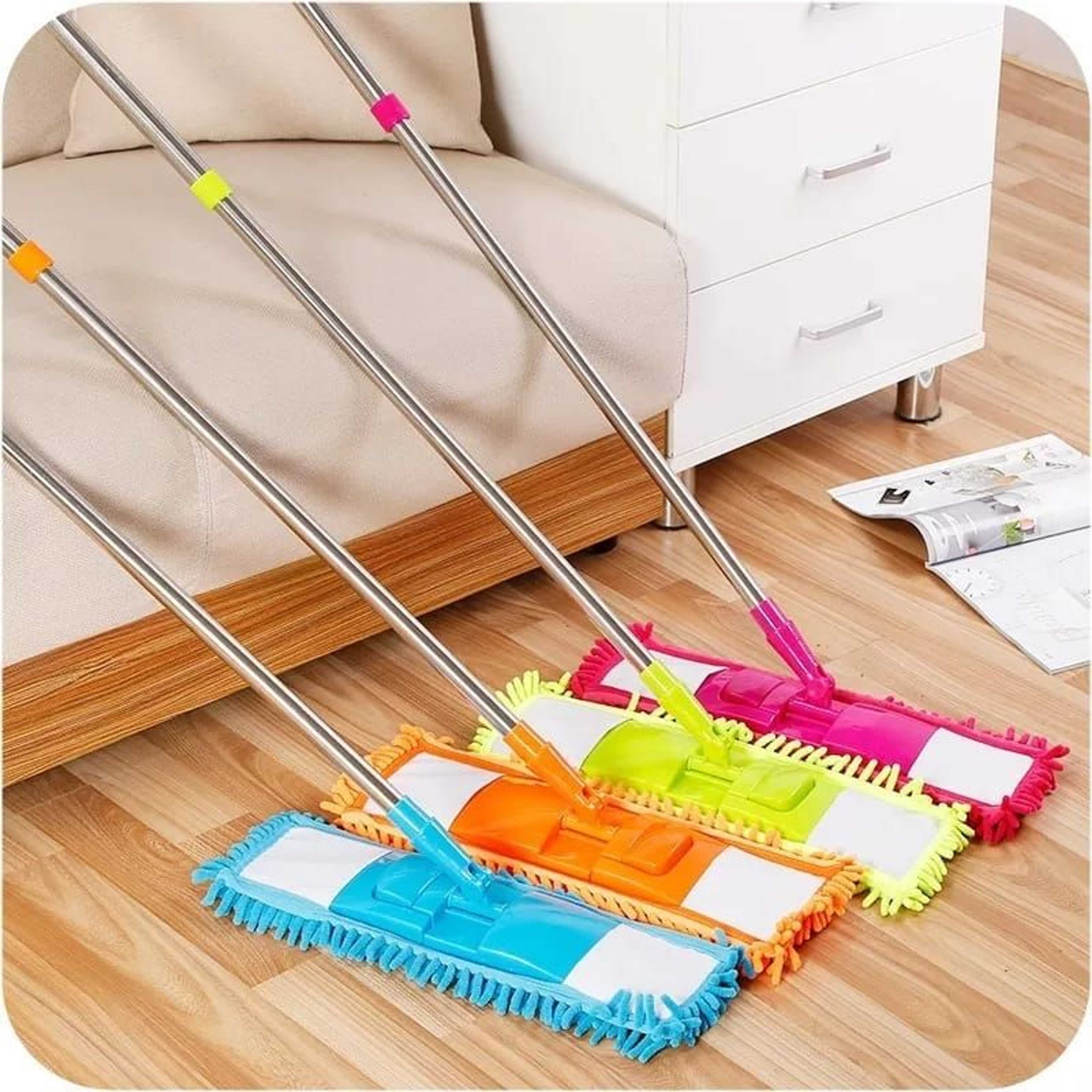 Chenille Microfiber Flat Mop Set Washable Reusable Mop - Product Main Image