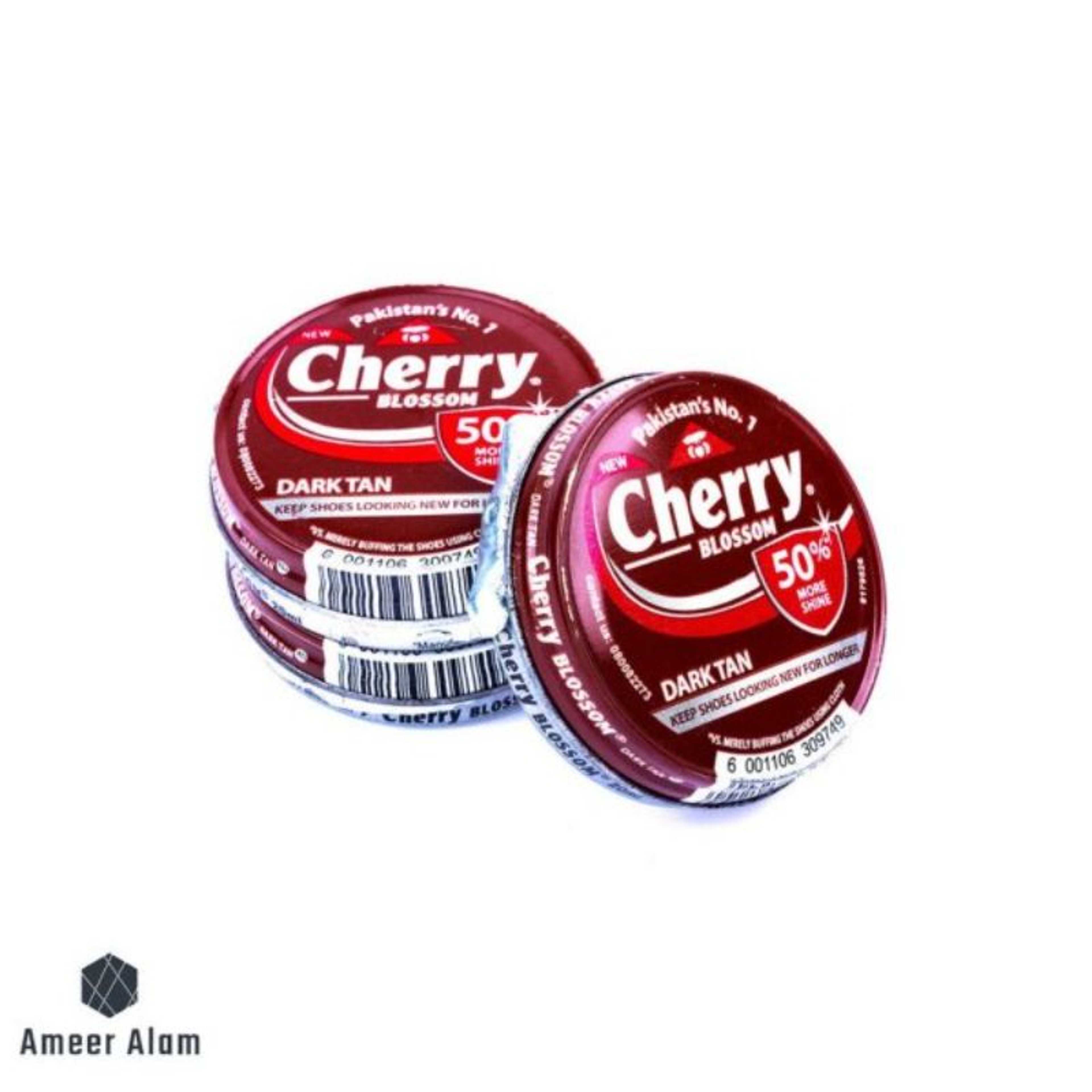 Cherry Blossom Dark Tan Shoe Polish – 20ml