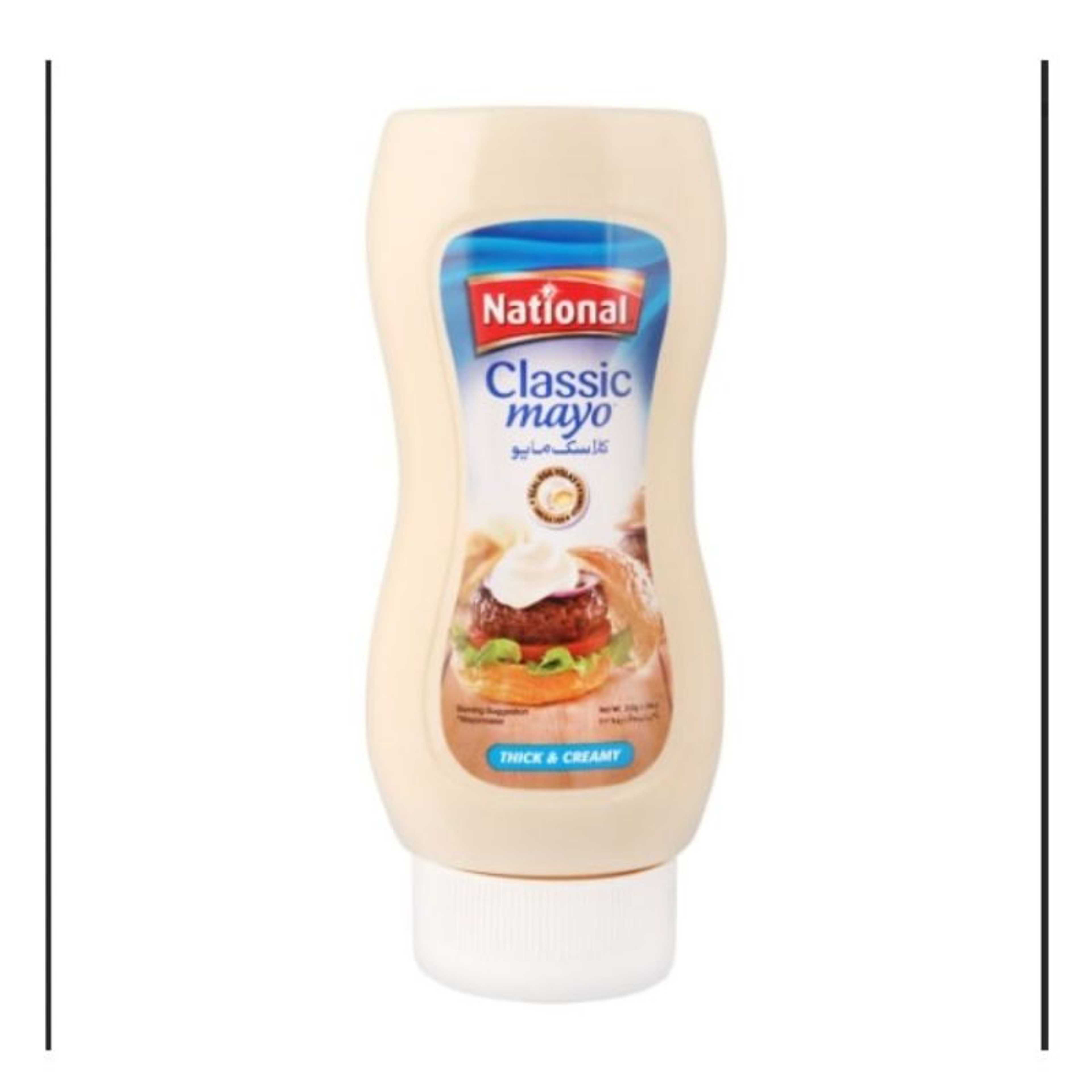 National Classic Mayonnaise, Squeezy, 350g