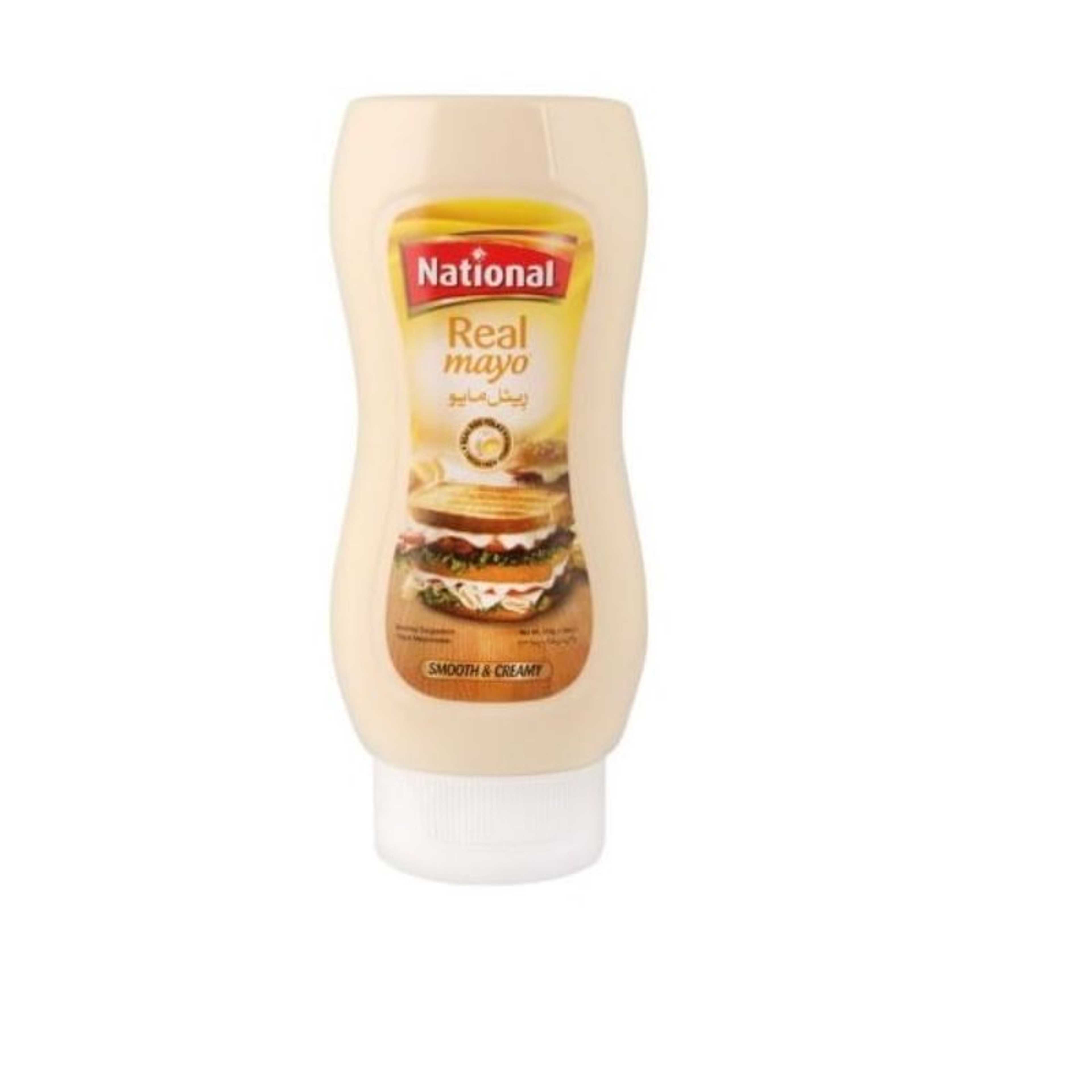 National Real Mayonnaise, Squeezy, 350g