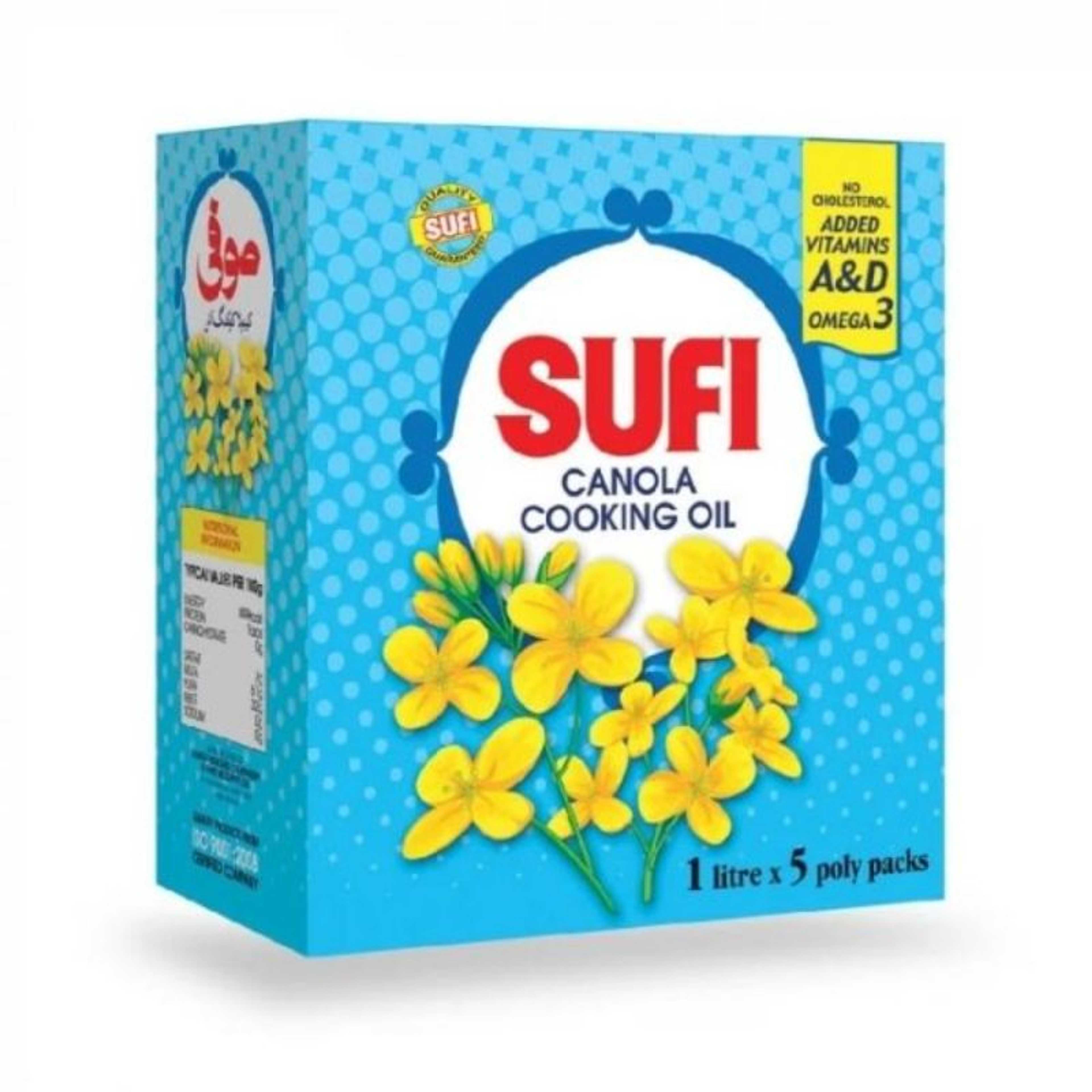 SUFI CANOLA COOKING OIL | 5LTR