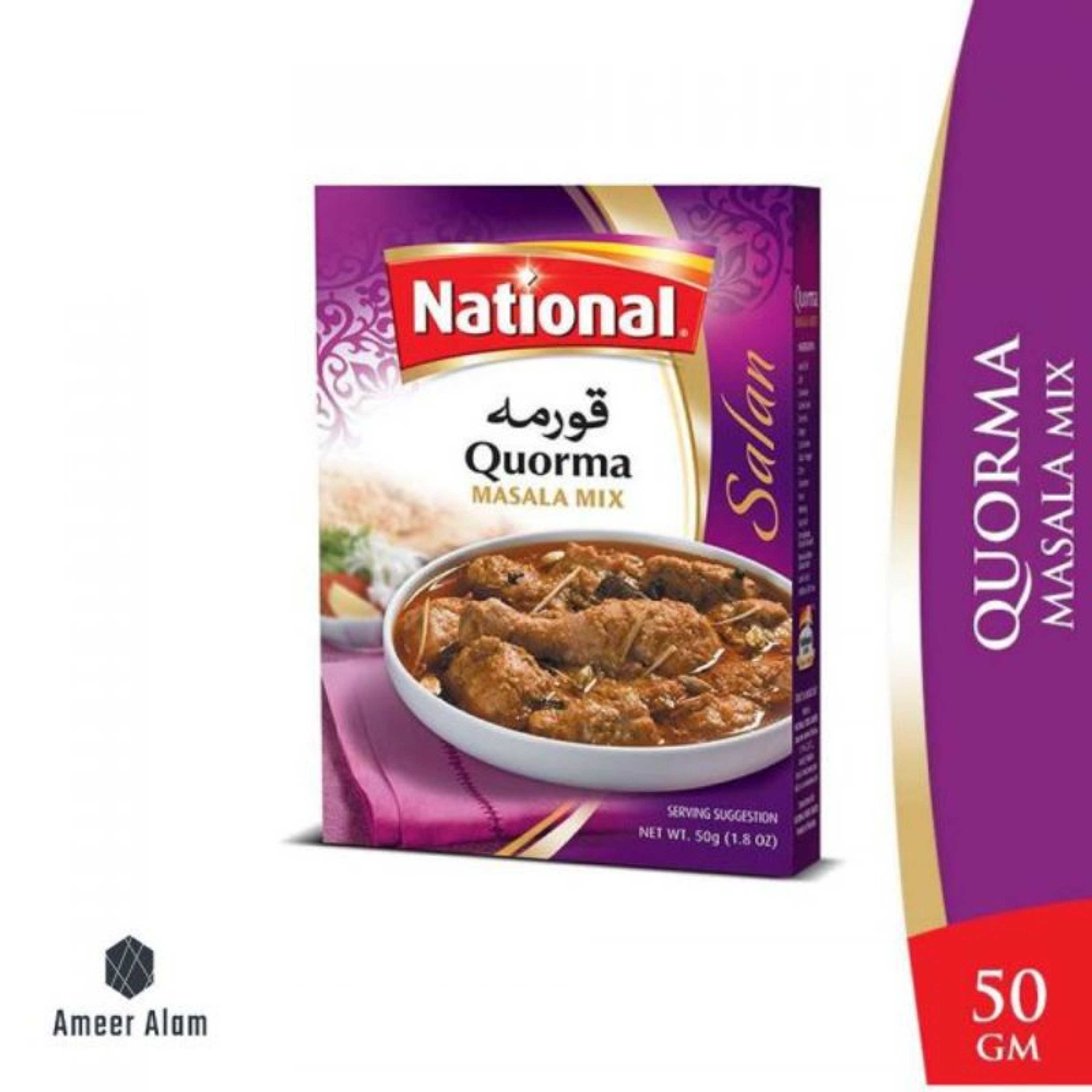 National Quorma Masala – 50 Gm