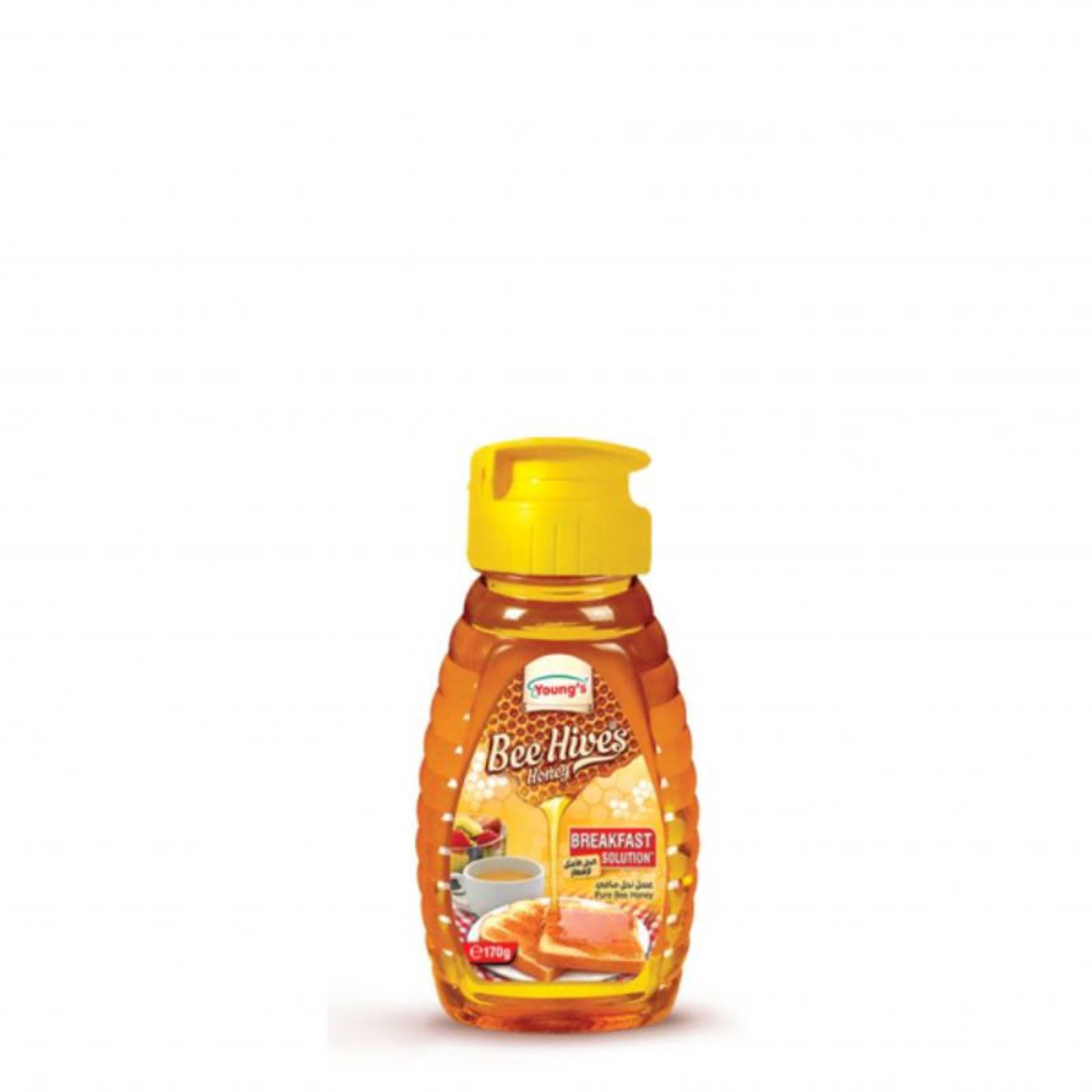 Young’s BeeHives Honey 170 gm Squeeze bottle