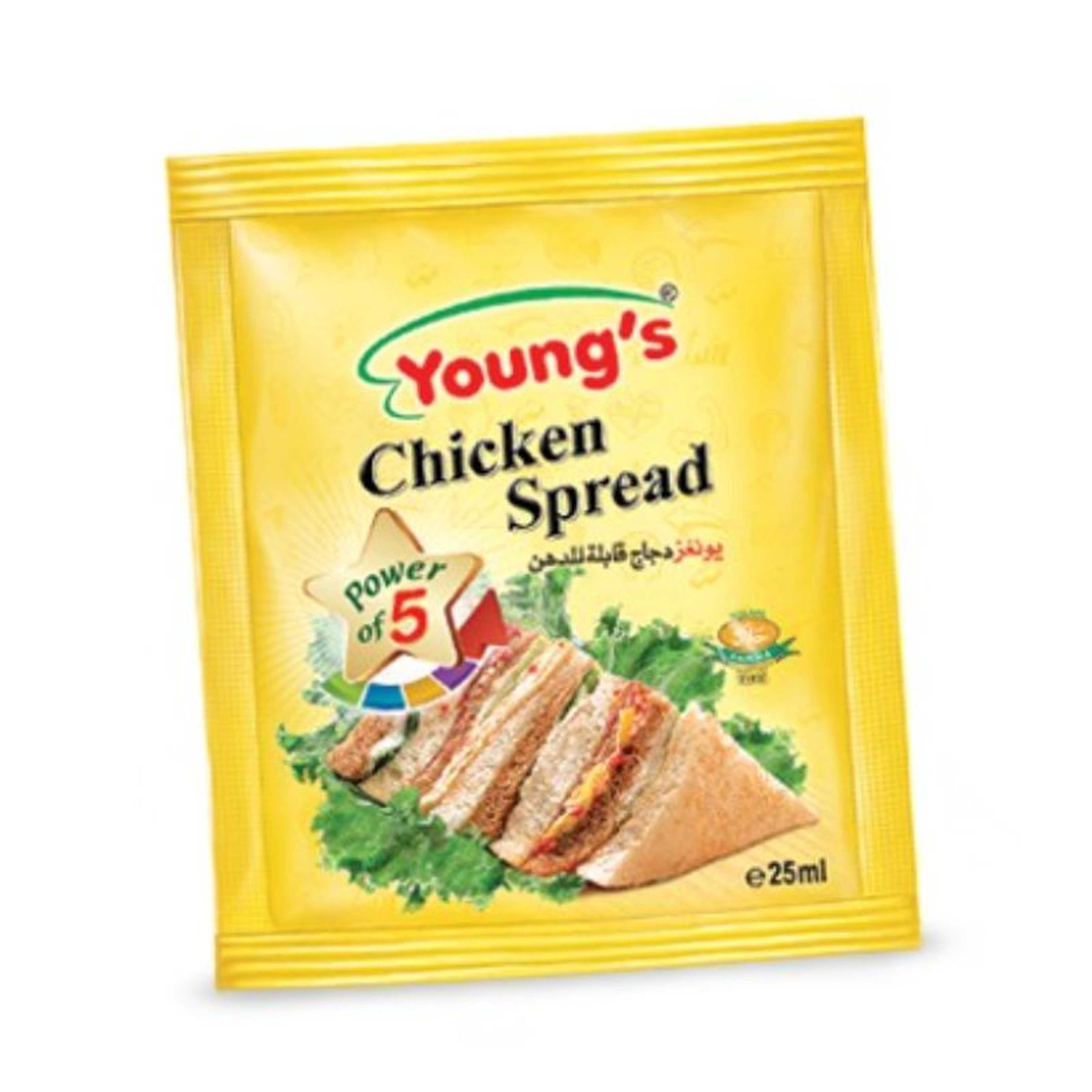 Youngs Chicken Spread Pouch -25ml