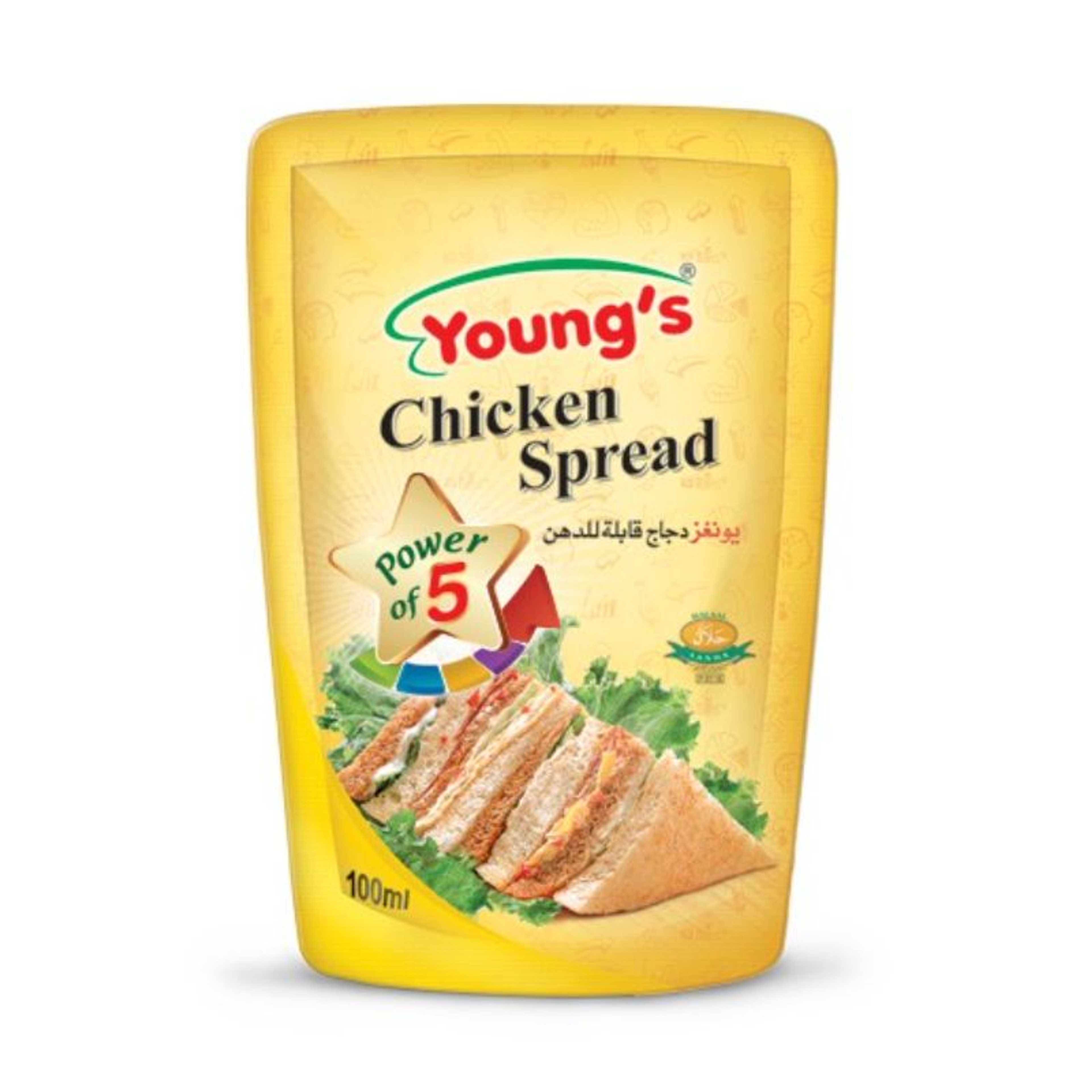 Youngs Chicken Spread Pouch -100ml