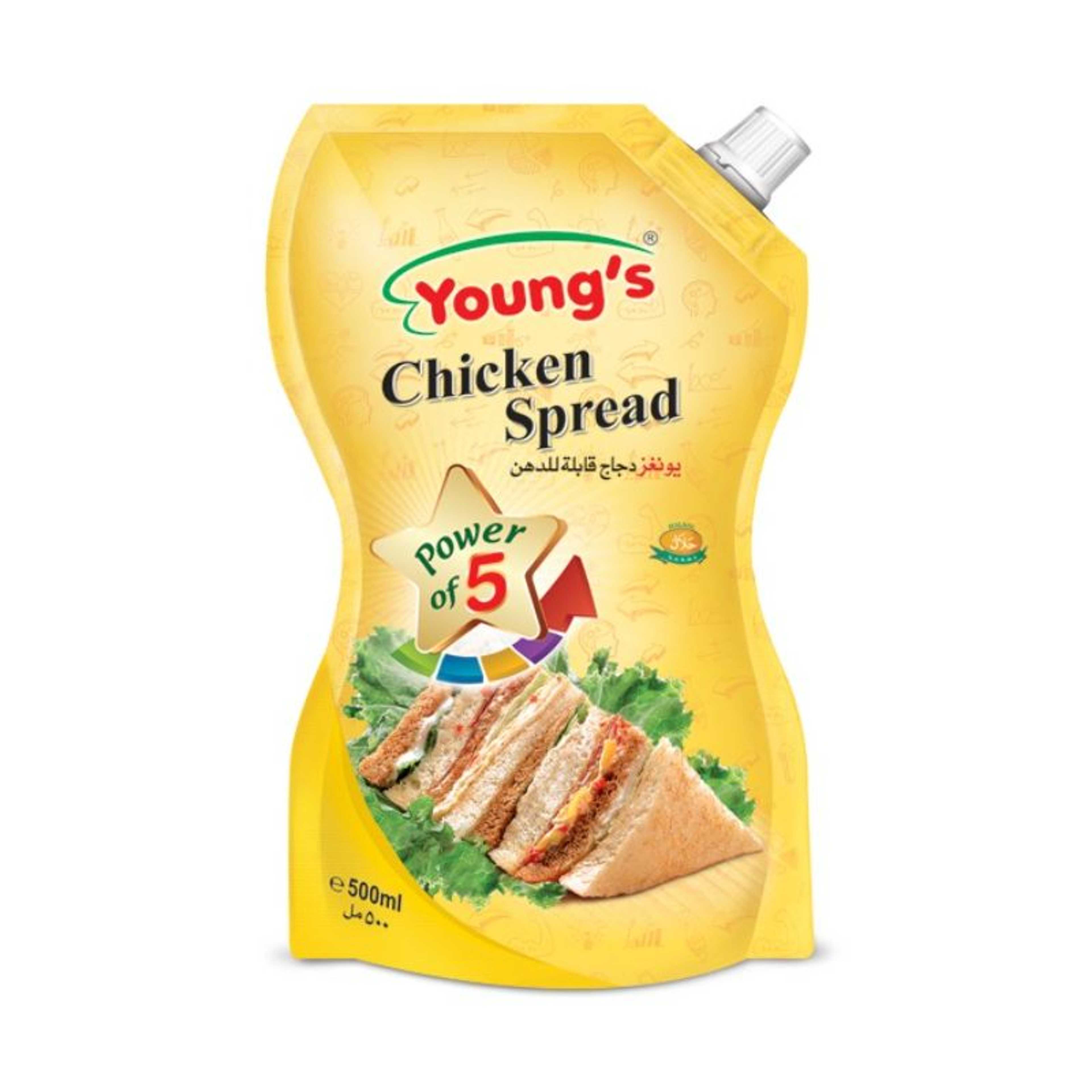 Youngs Chicken Spread Pouch – 500ml