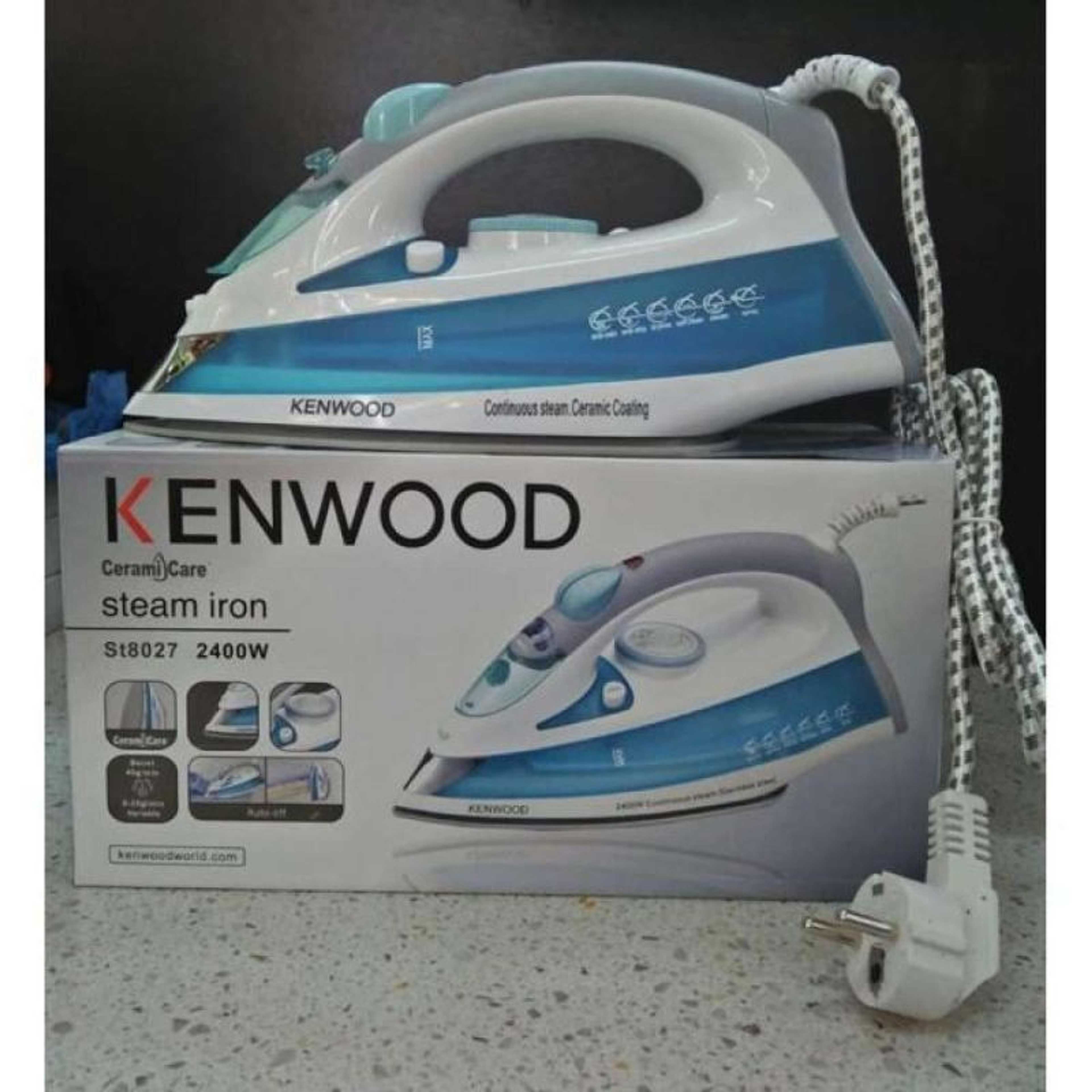 Kenwood KENWOOD Steam imported Iron St 8027 2400W Blue & White