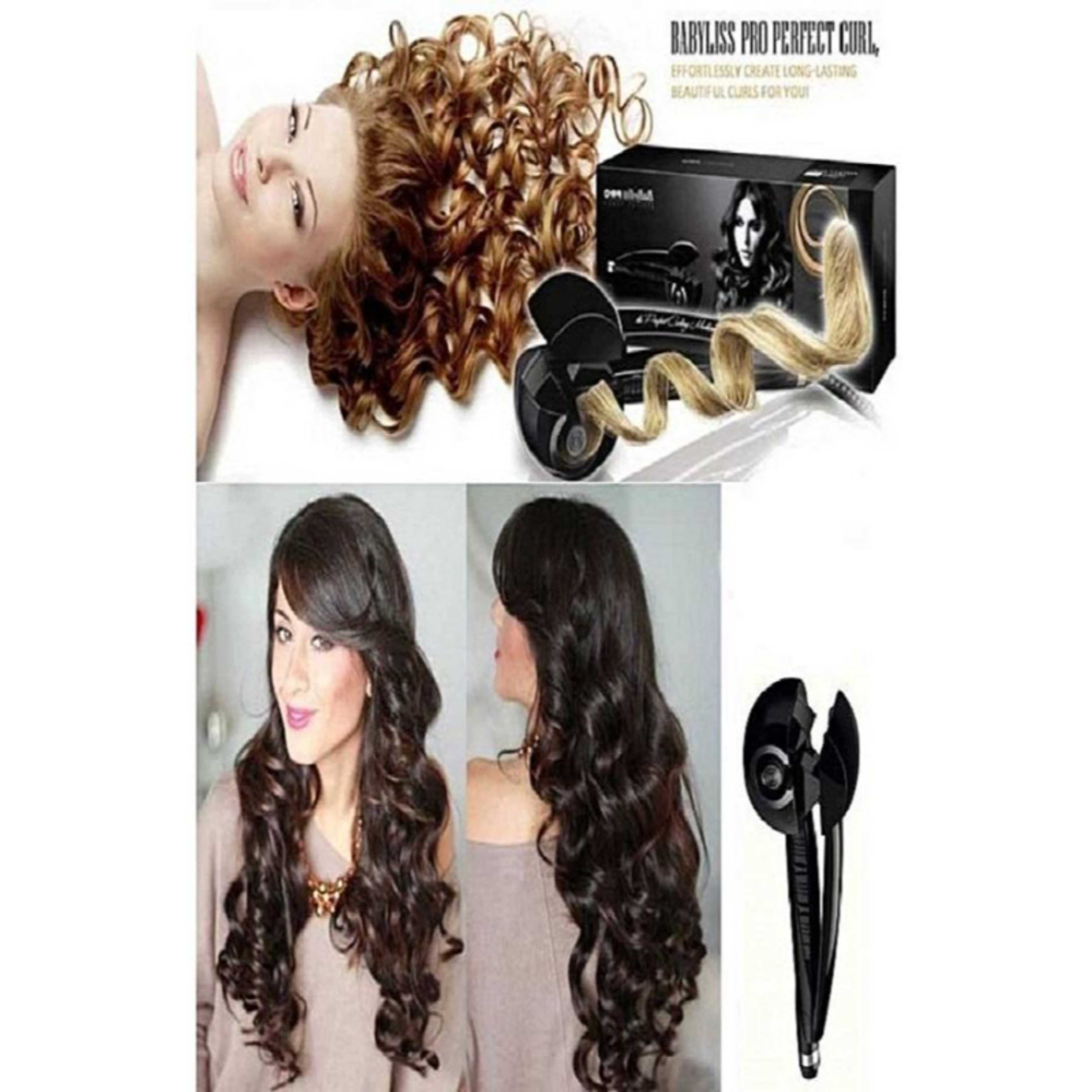 Automatic Hair Curler Black