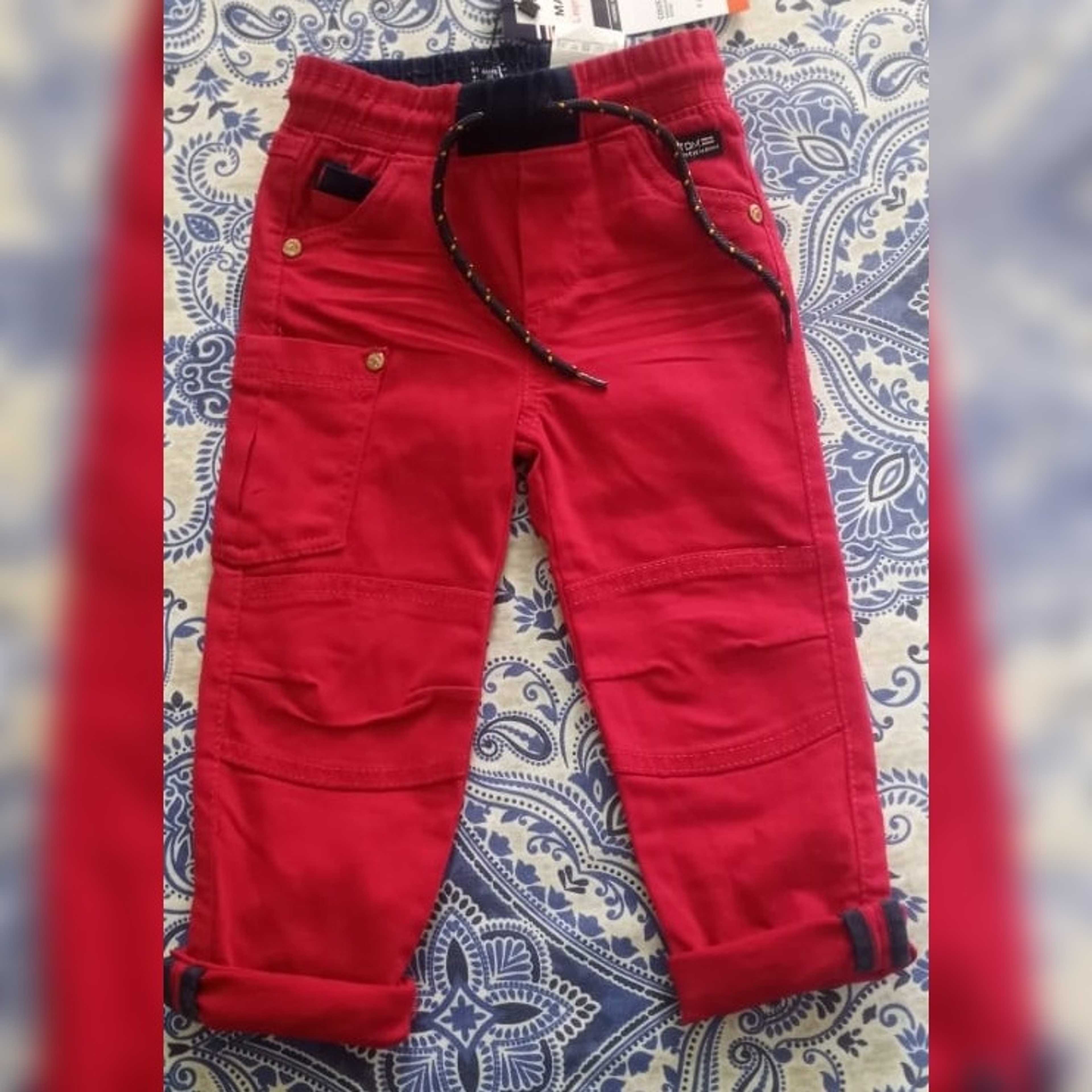 Expocity Brand Red Color Jeans for Kids