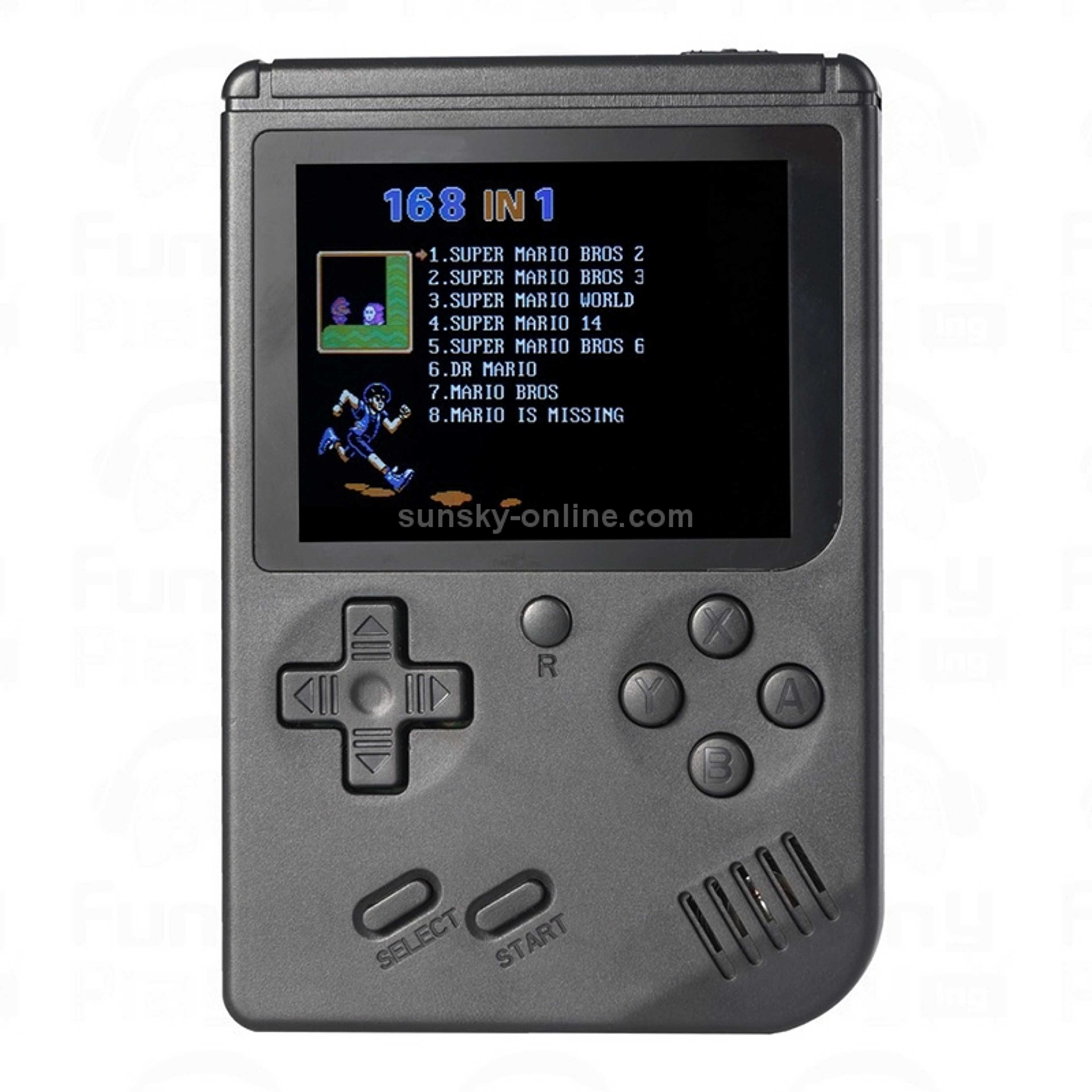 Retro FC 168 In 1 Video Handheld Gaming Console With 3.0 Inch IPS Screen