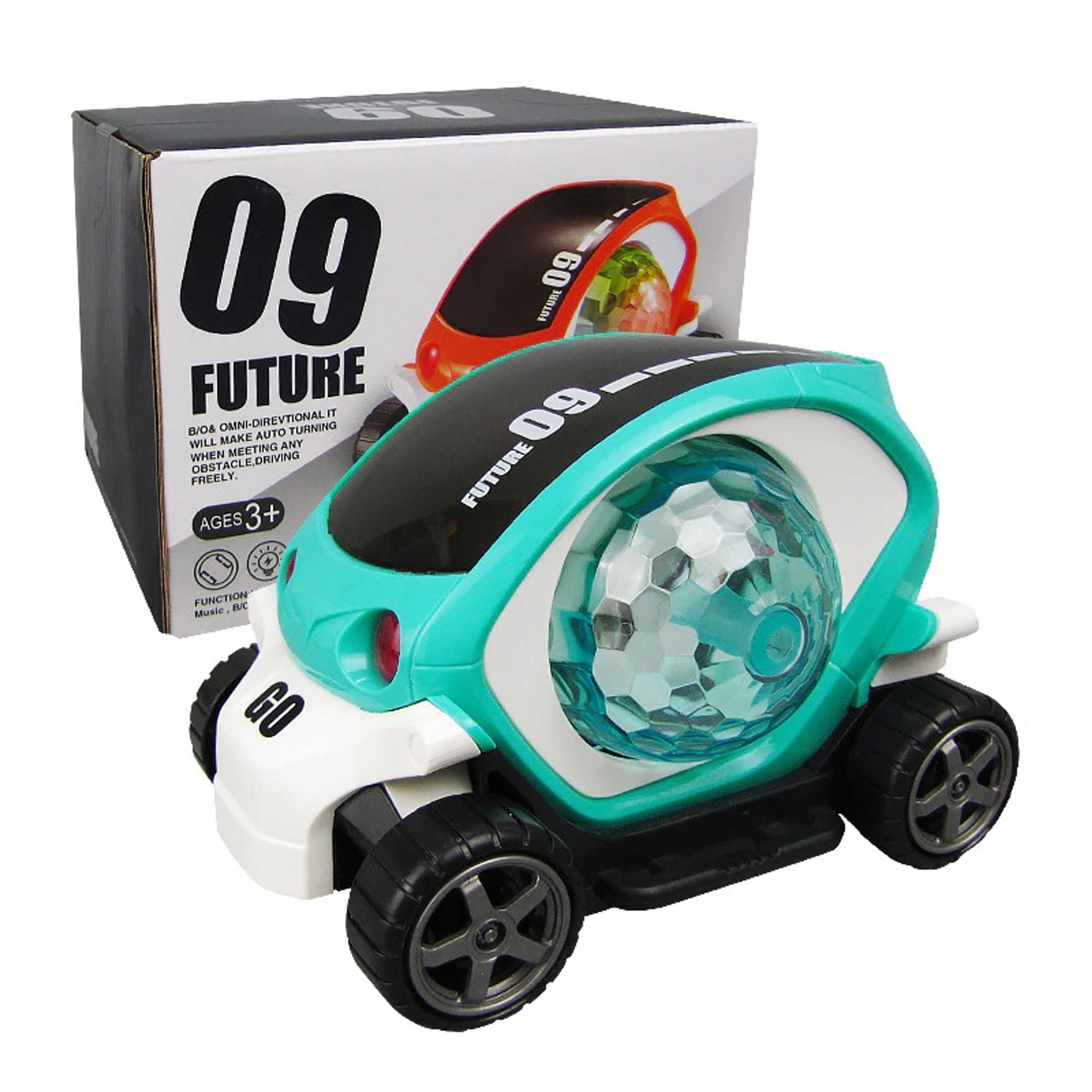 Electric Universal Car Model With Music Colorful Light Educational Kids Toy