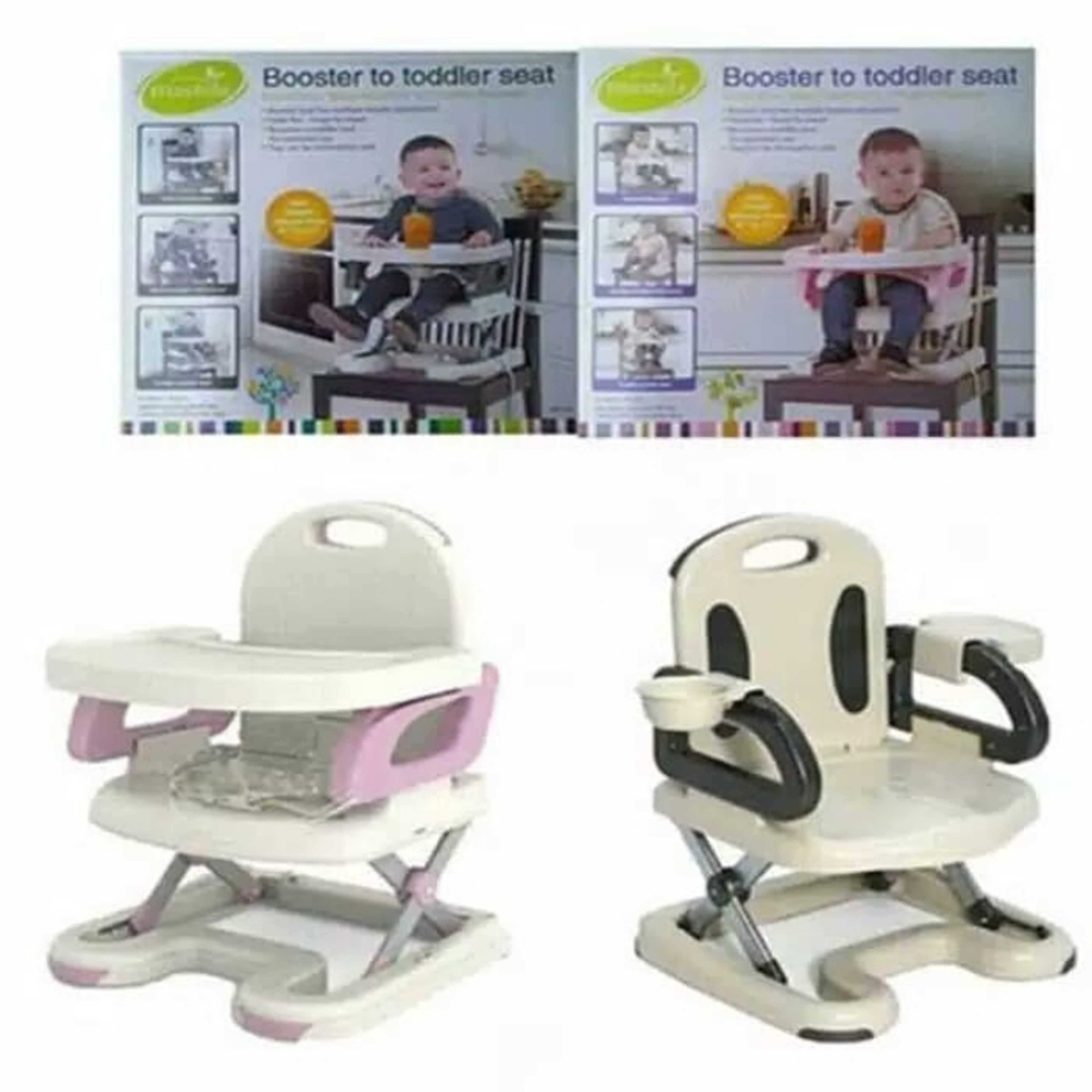 Mastela Deluxe Comport Folding Booster To Toddler Seat Chair