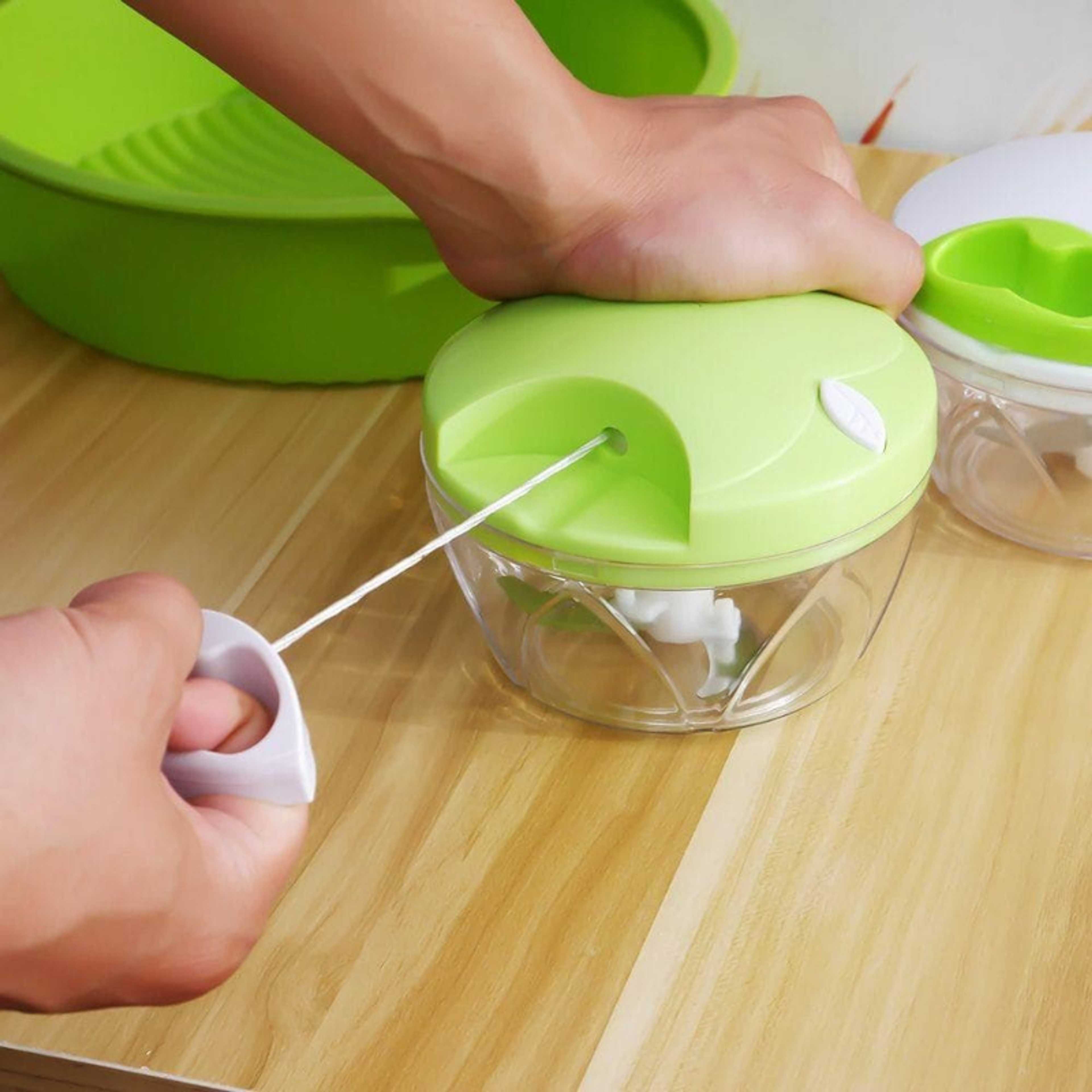 Kitchen Onion Vegetable Chopper Hand Speedy Chopper Fruit Shredder Slicer - Product Main Image
