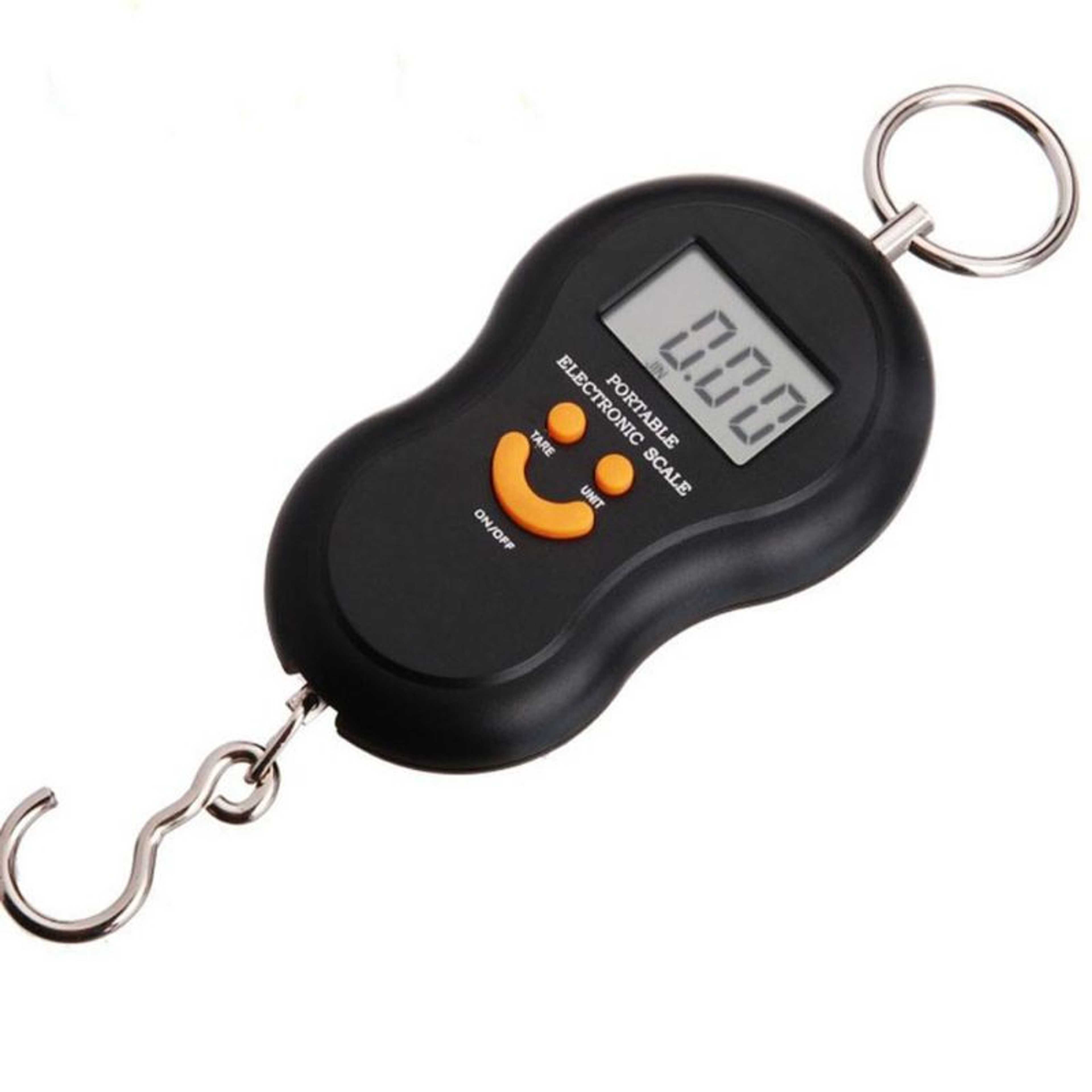 Electronic Digital Hanging Stainless Steel Hook Luggage Portable Scale with LCD Display for Industrial Fishing Factory Use Capacity 50Kg