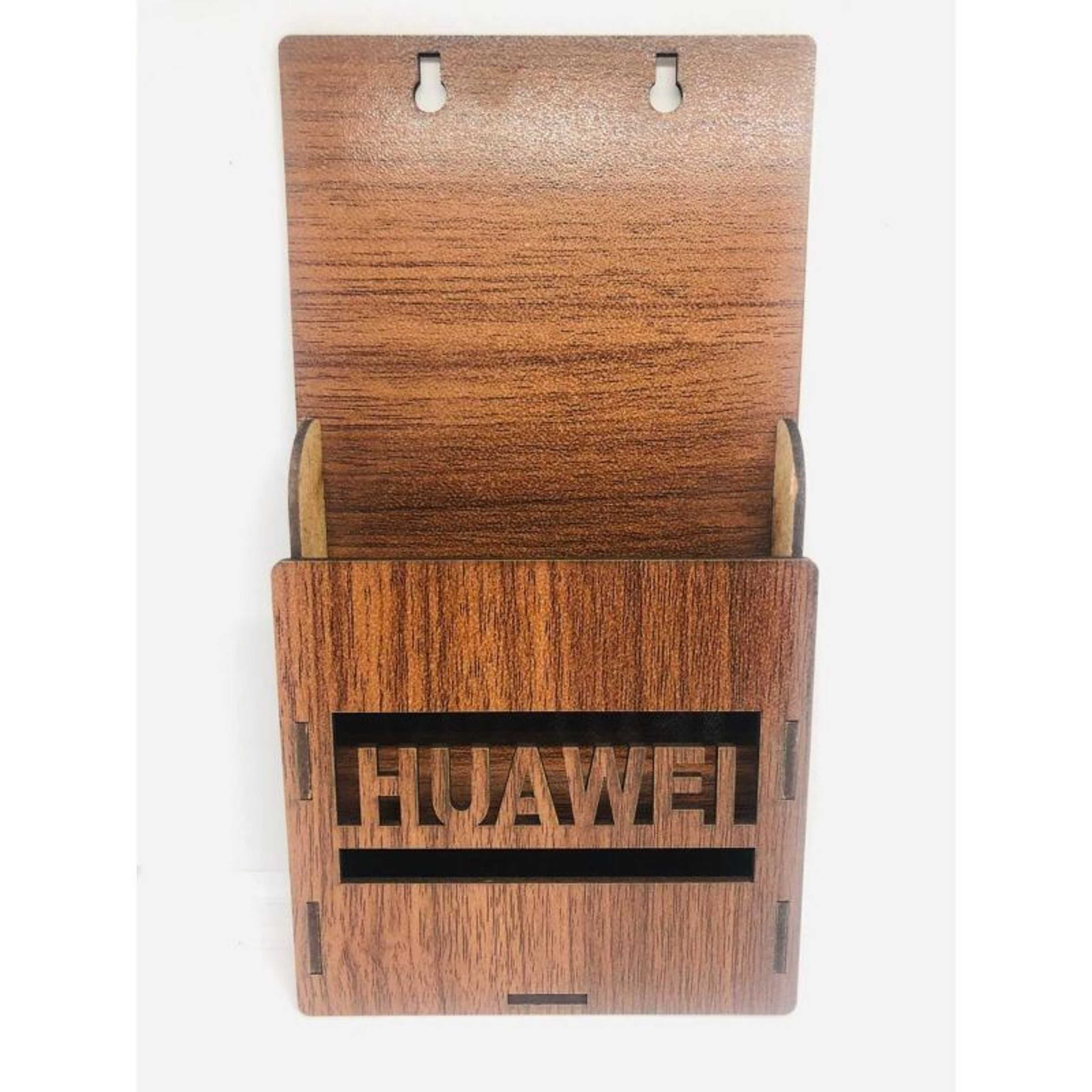 Wooden Mobile Wall Bracket - Wooden Mobile Wall Holder - Decoration phone holder for charging - Wall charging case - For safety of mobile