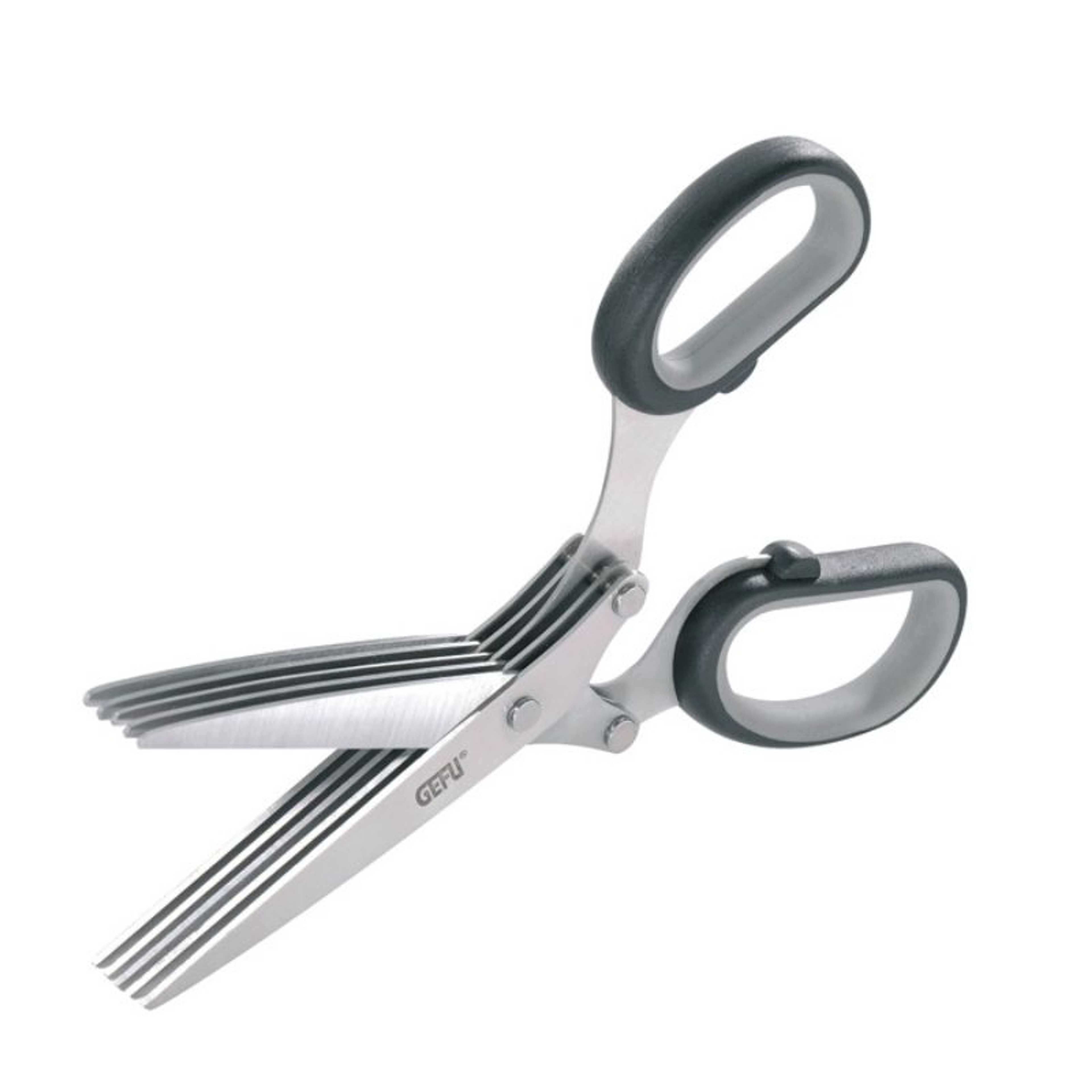 Gefu Herb Scissors Kitchen Herb Scissors - Multipurpose Herb Cutting Scissors Kitchen Shears Stainless Steel 5 Bladess