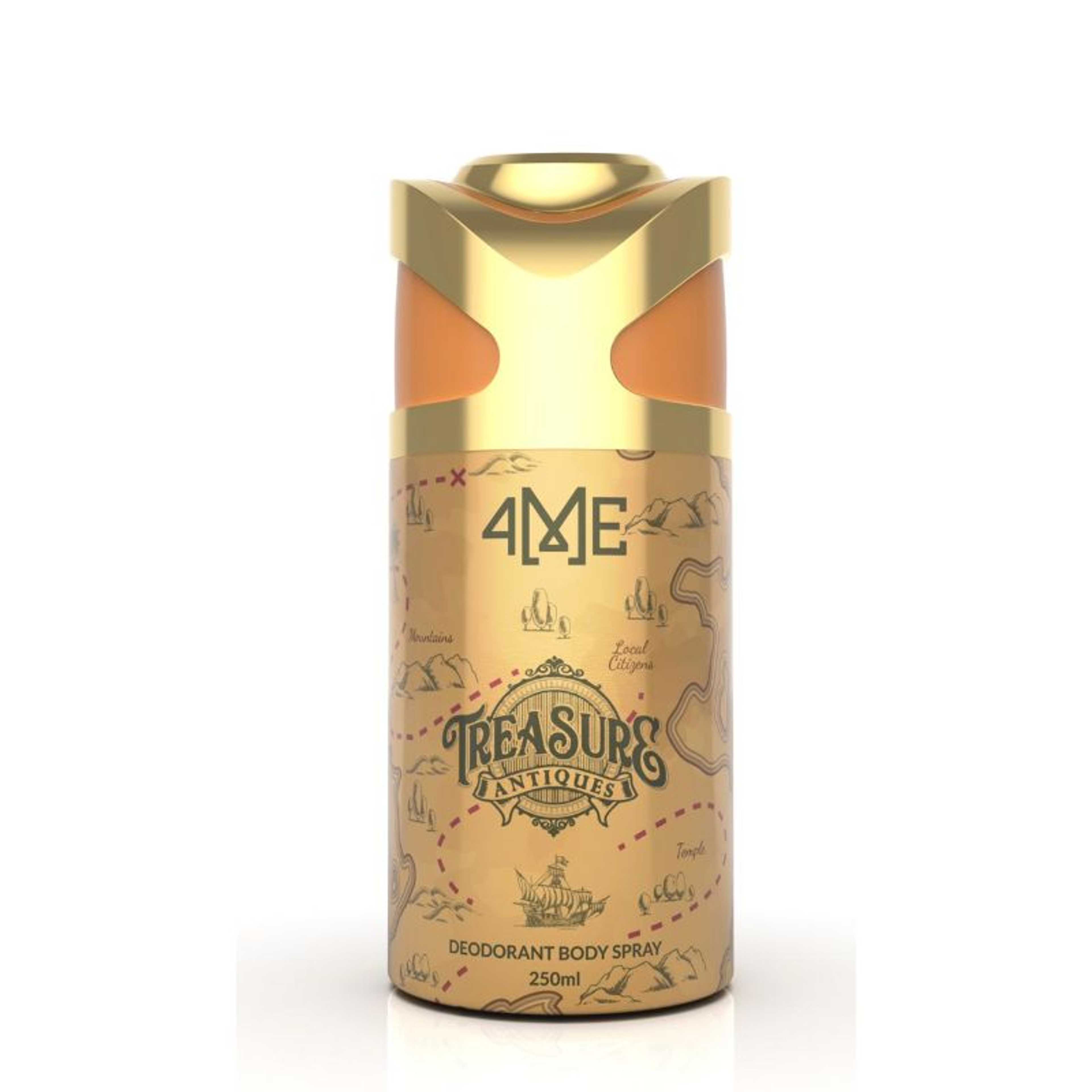 4ME Treasure Antiques Deodorant Body Spray - 250ml