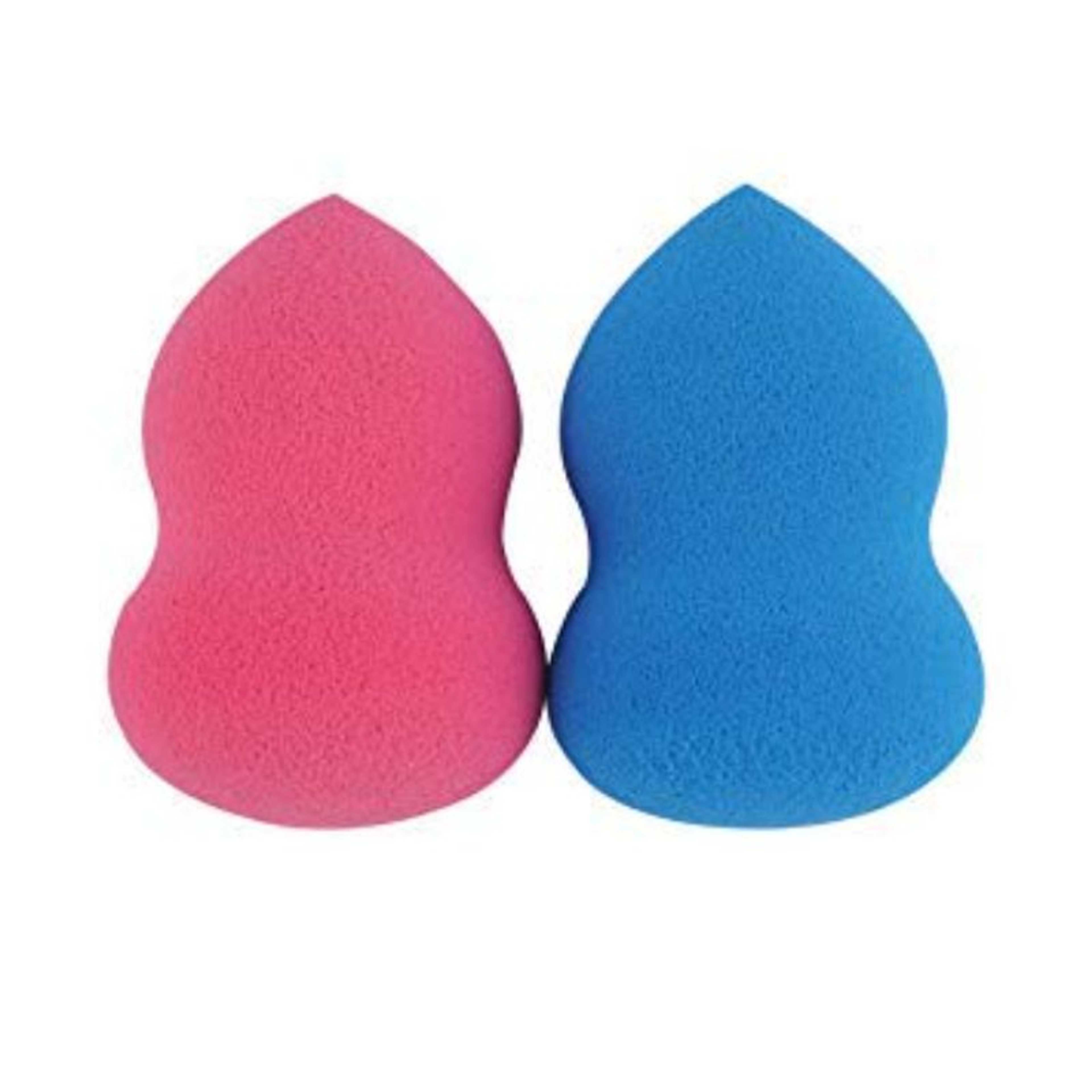 2 Pcs Of Water Drop Style Beauty Blender Makeup Sponge