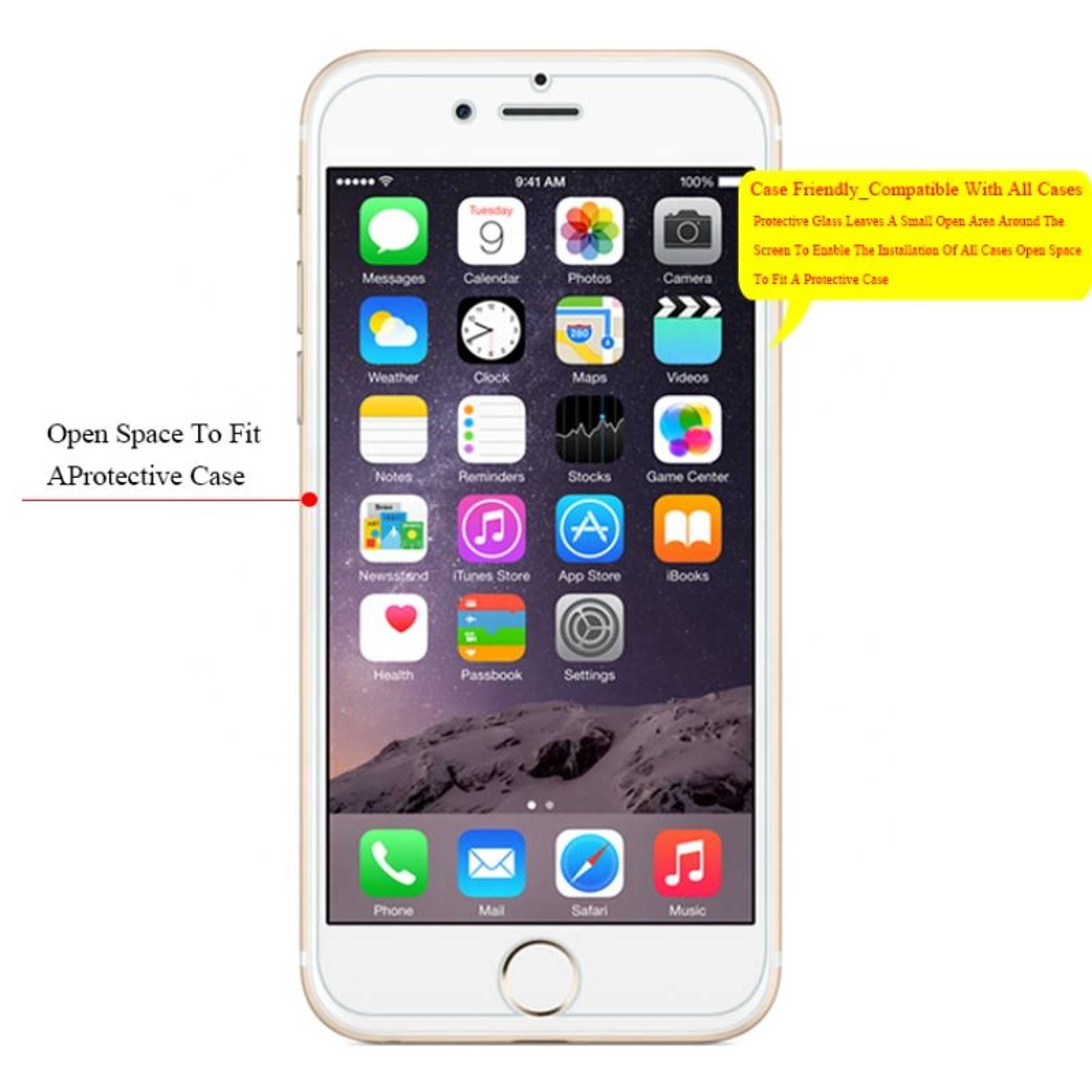 Shockproof Cell Phone Tempered Glass Screen Protector 2021 For iPhone 6/7/8
