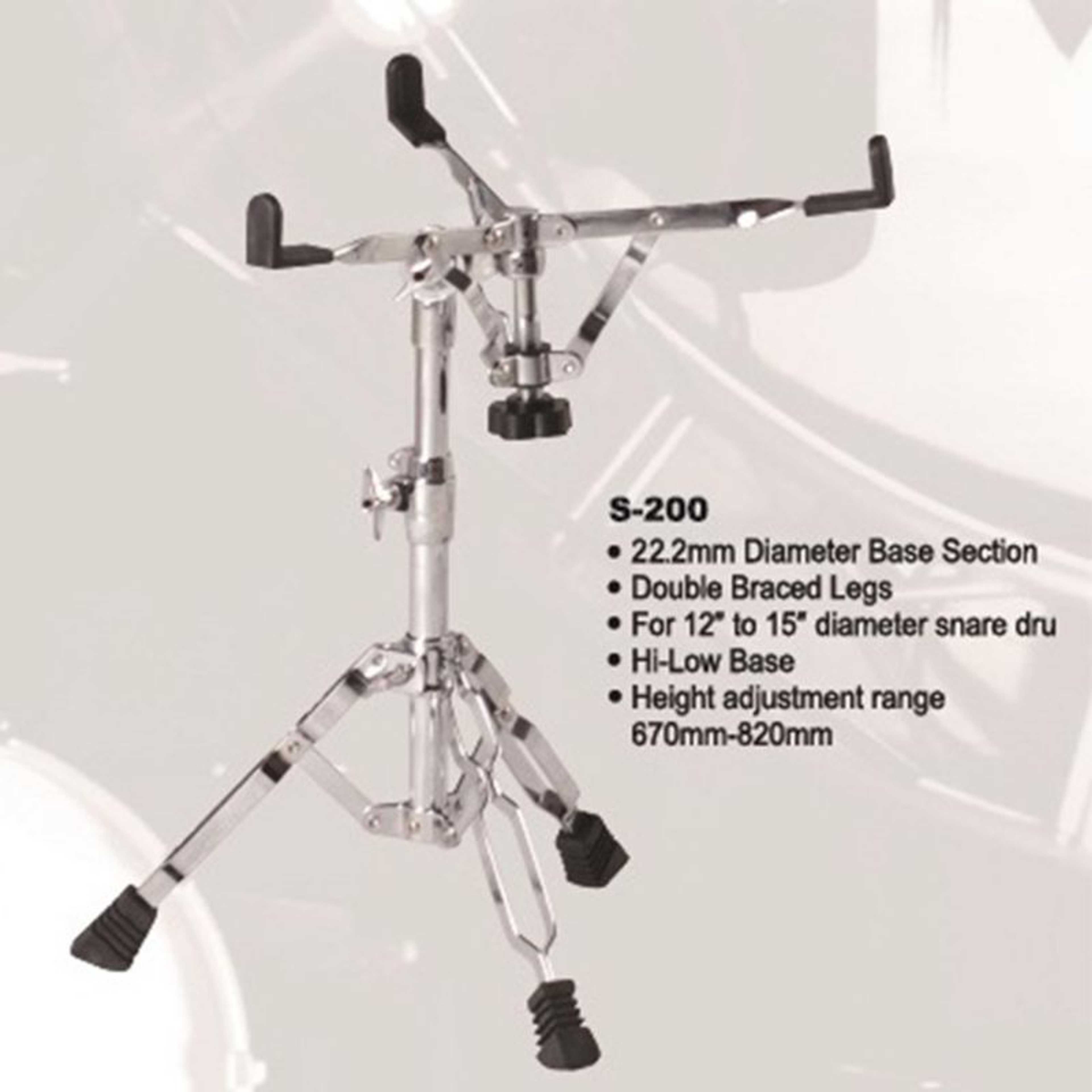 DK Snare Drum Stand "Chrome Finishing"