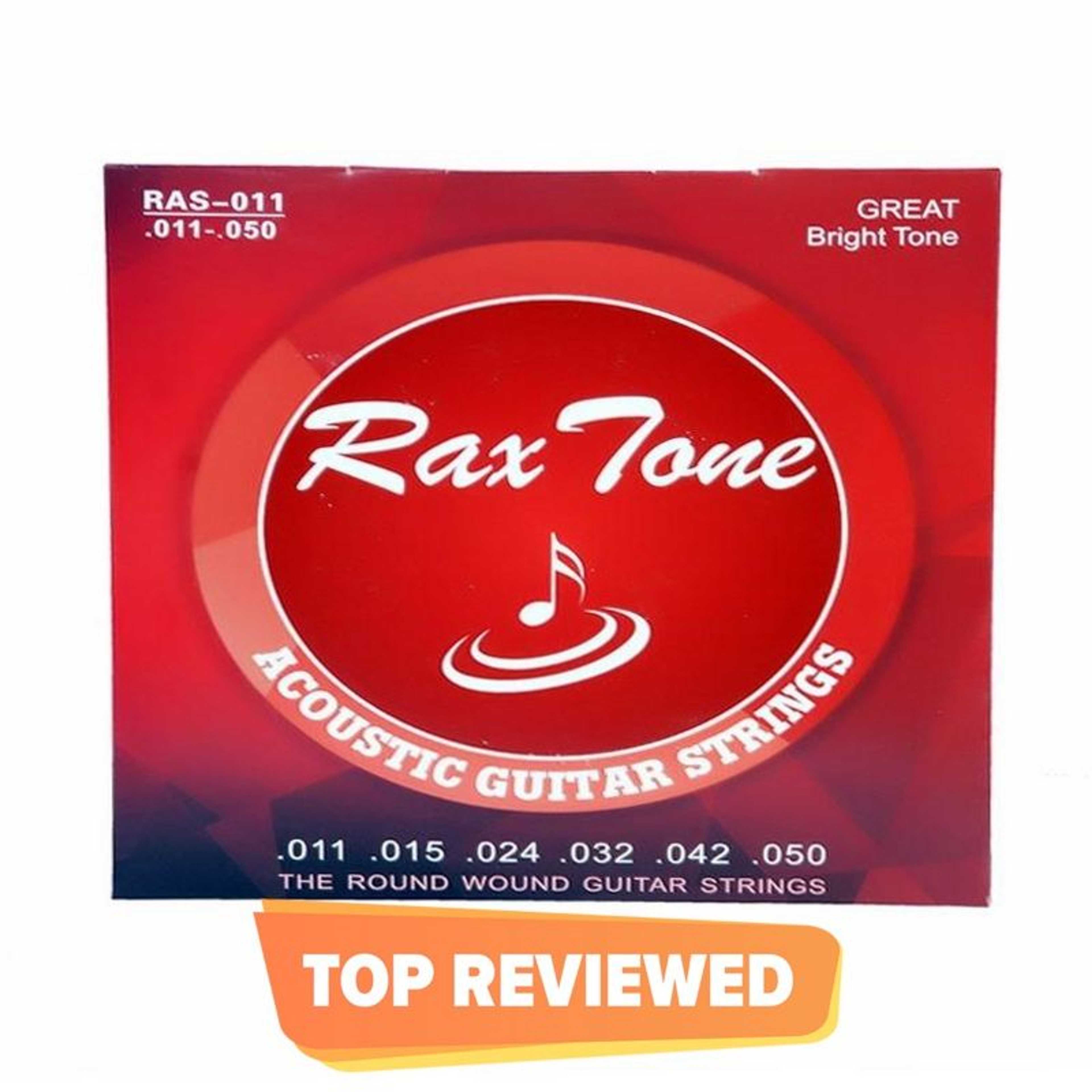 RaxTone Acoustic Guitar Strings Set - (.011-.050)