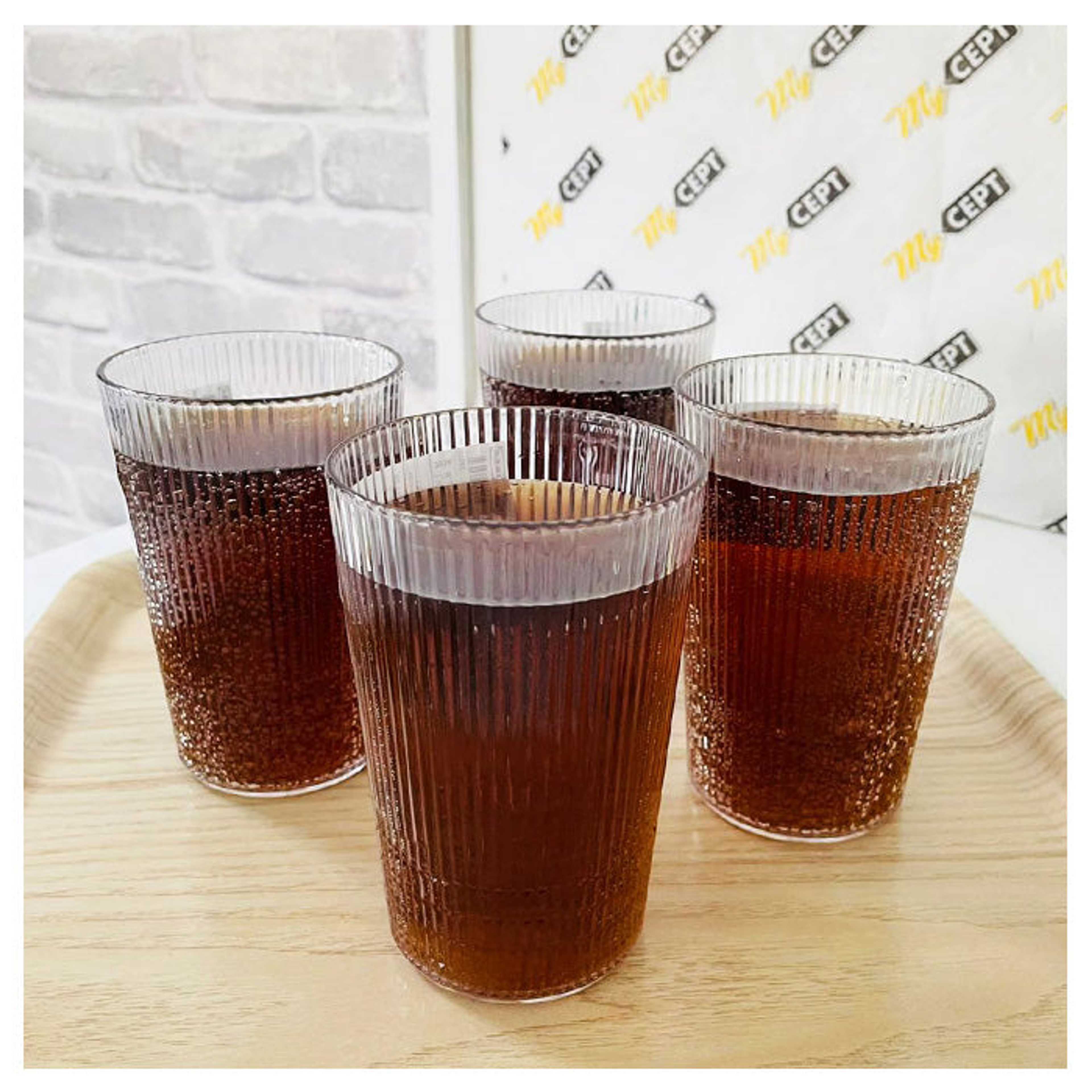 Plastic Glass 380ml - Set of 3 - Product Main Image
