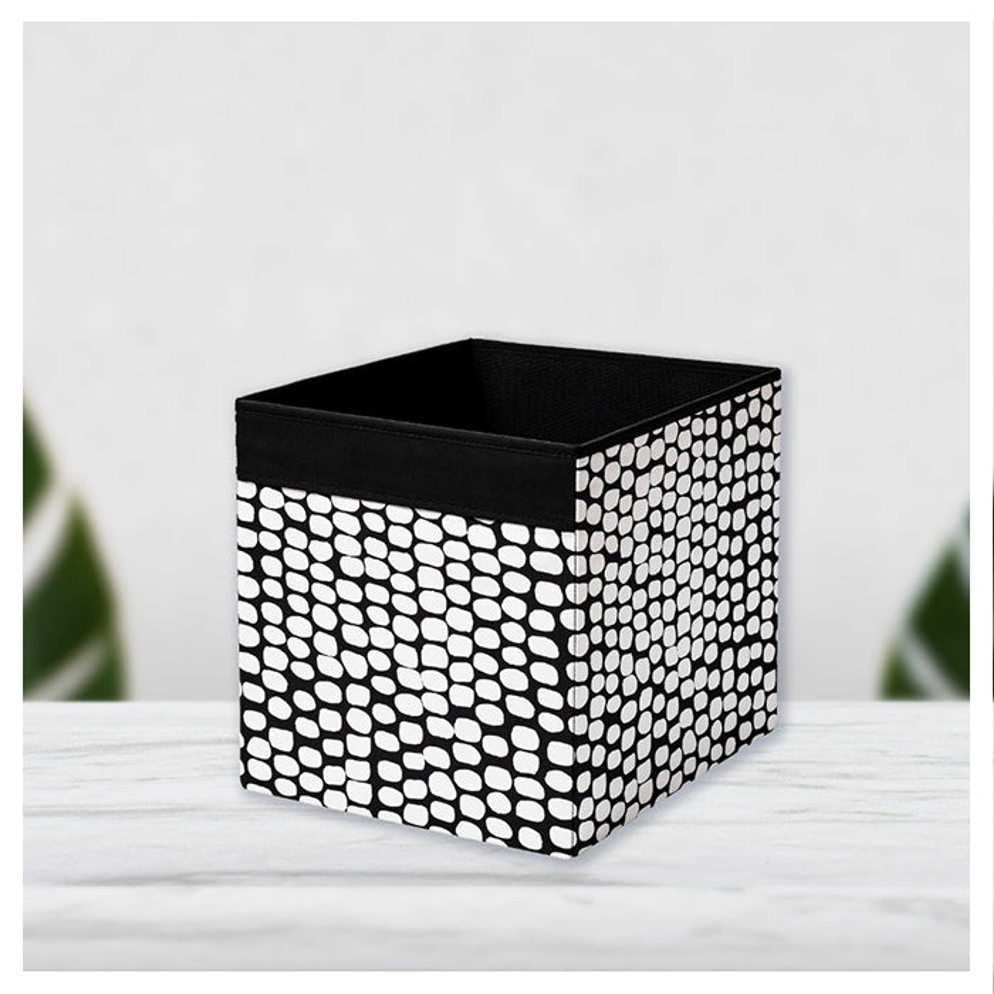 Storage Box - Printed Black