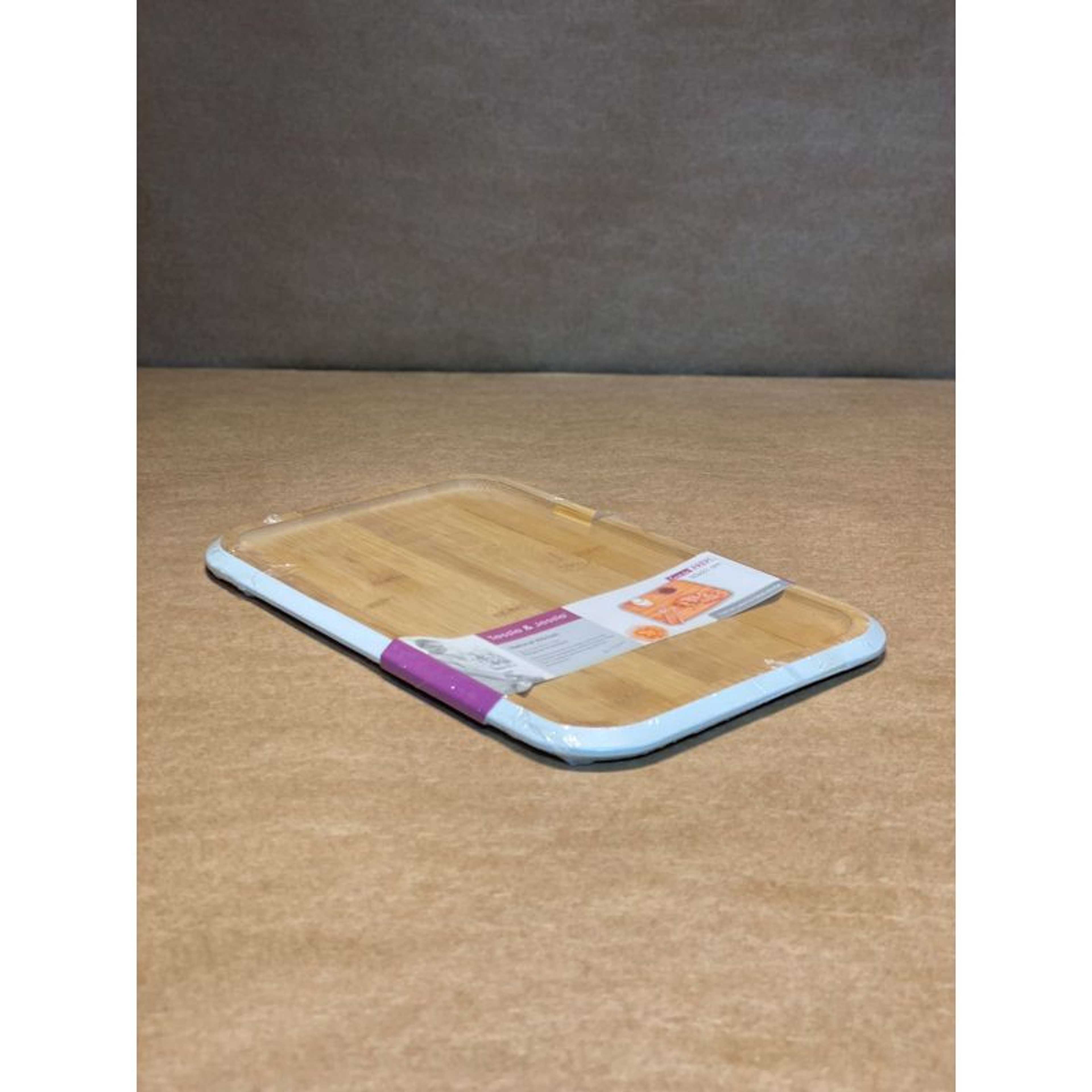 TESSIE & JESSIE Bamboo Wood Serving Tray Small (SK-9259)